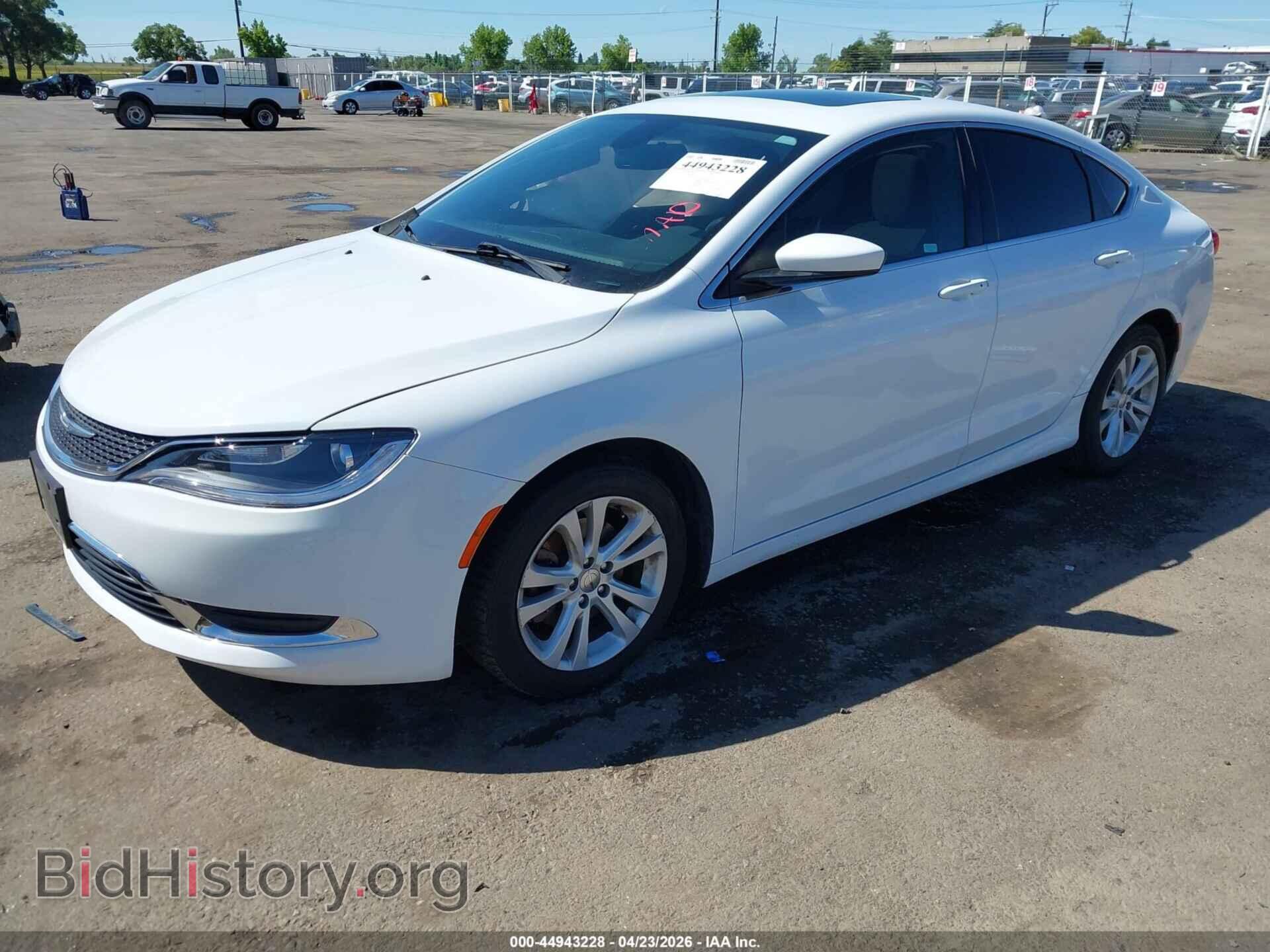 2016 CHRYSLER 200 - VIN: 1C3CCCAB5GN122506 - Фото 2