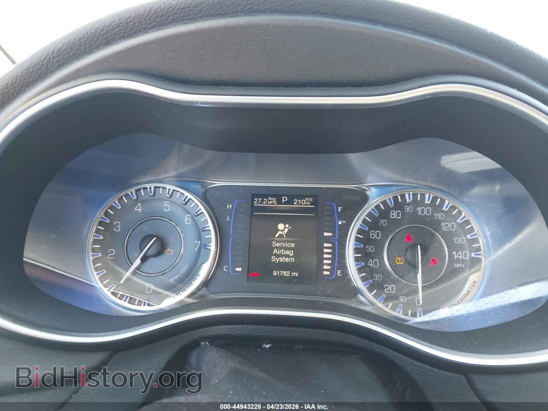 2016 CHRYSLER 200 - VIN: 1C3CCCAB5GN122506 - Фото 7