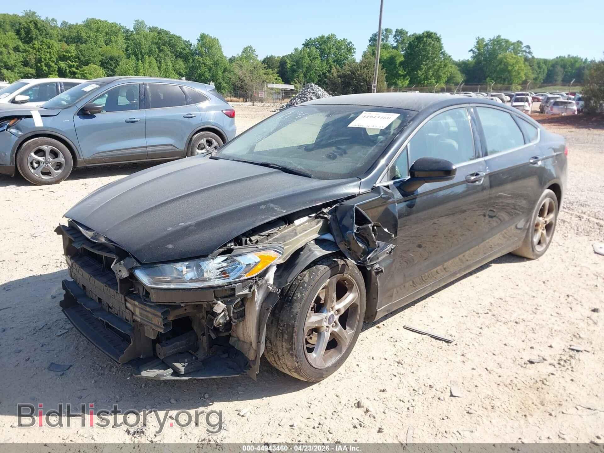 2016 FORD FUSION - VIN: 3FA6P0G73GR101705 - Фото 2