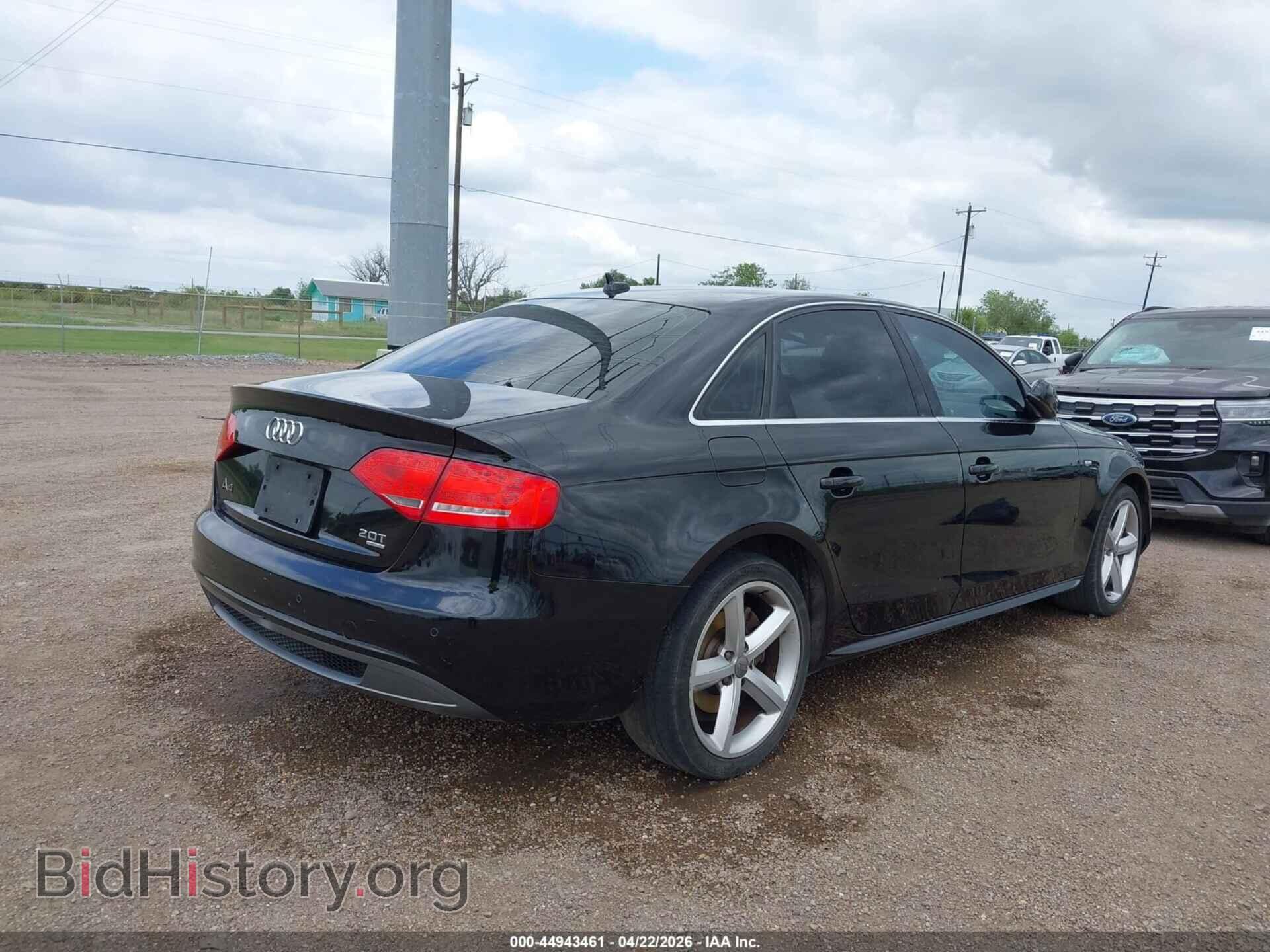 2012 AUDI A4 - VIN: WAUFFAFL0CN010452 - Фото 4