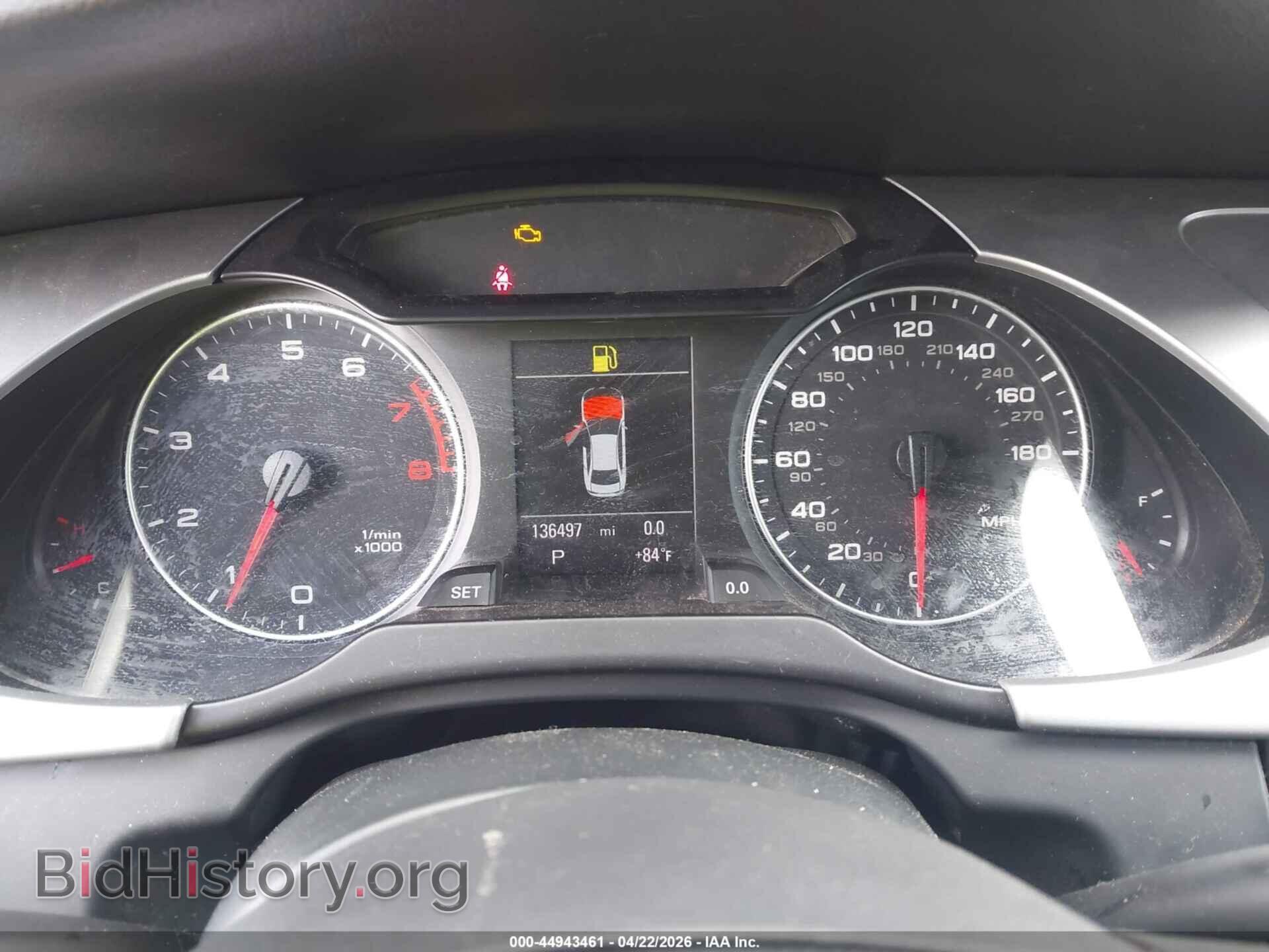 2012 AUDI A4 - VIN: WAUFFAFL0CN010452 - Фото 7