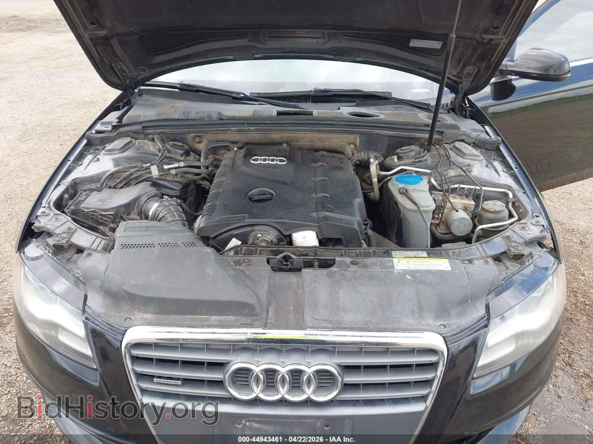 2012 AUDI A4 - VIN: WAUFFAFL0CN010452 - Фото 10