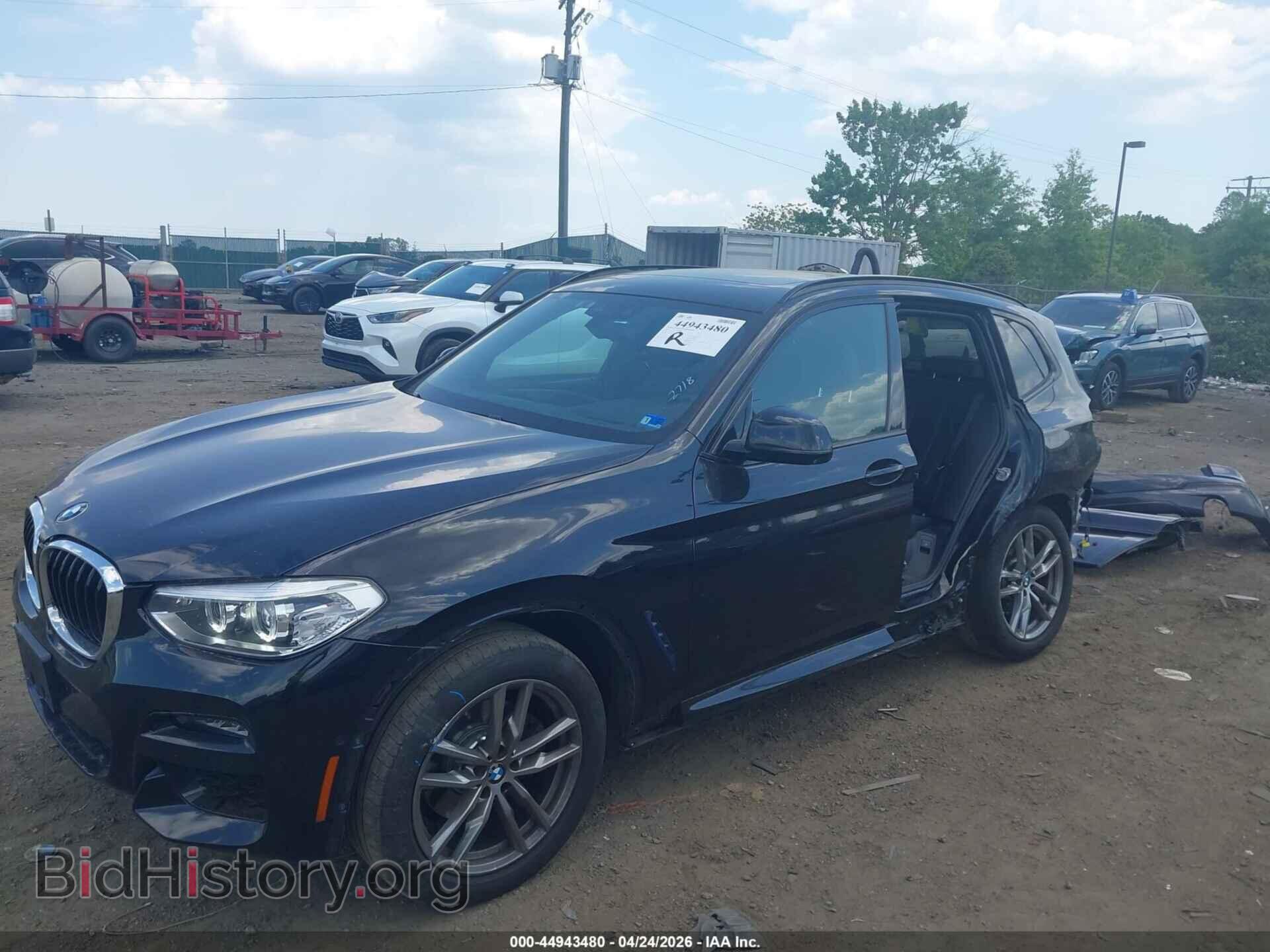 2021 BMW X3 - VIN: 5UXTY5C02M9E50704 - Фото 2