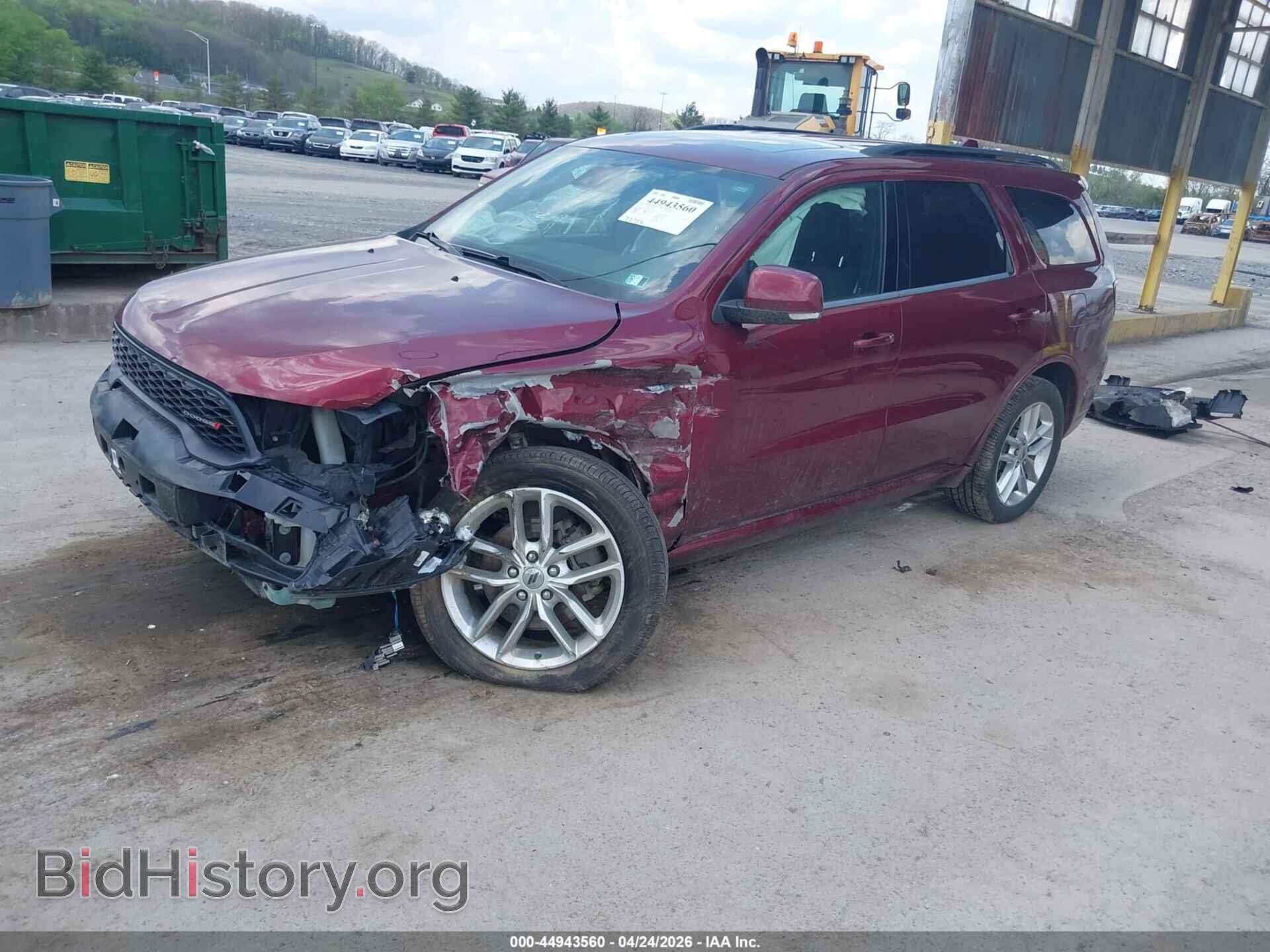2022 DODGE DURANGO - VIN: 1C4RDJDG7NC193343 - Фото 2