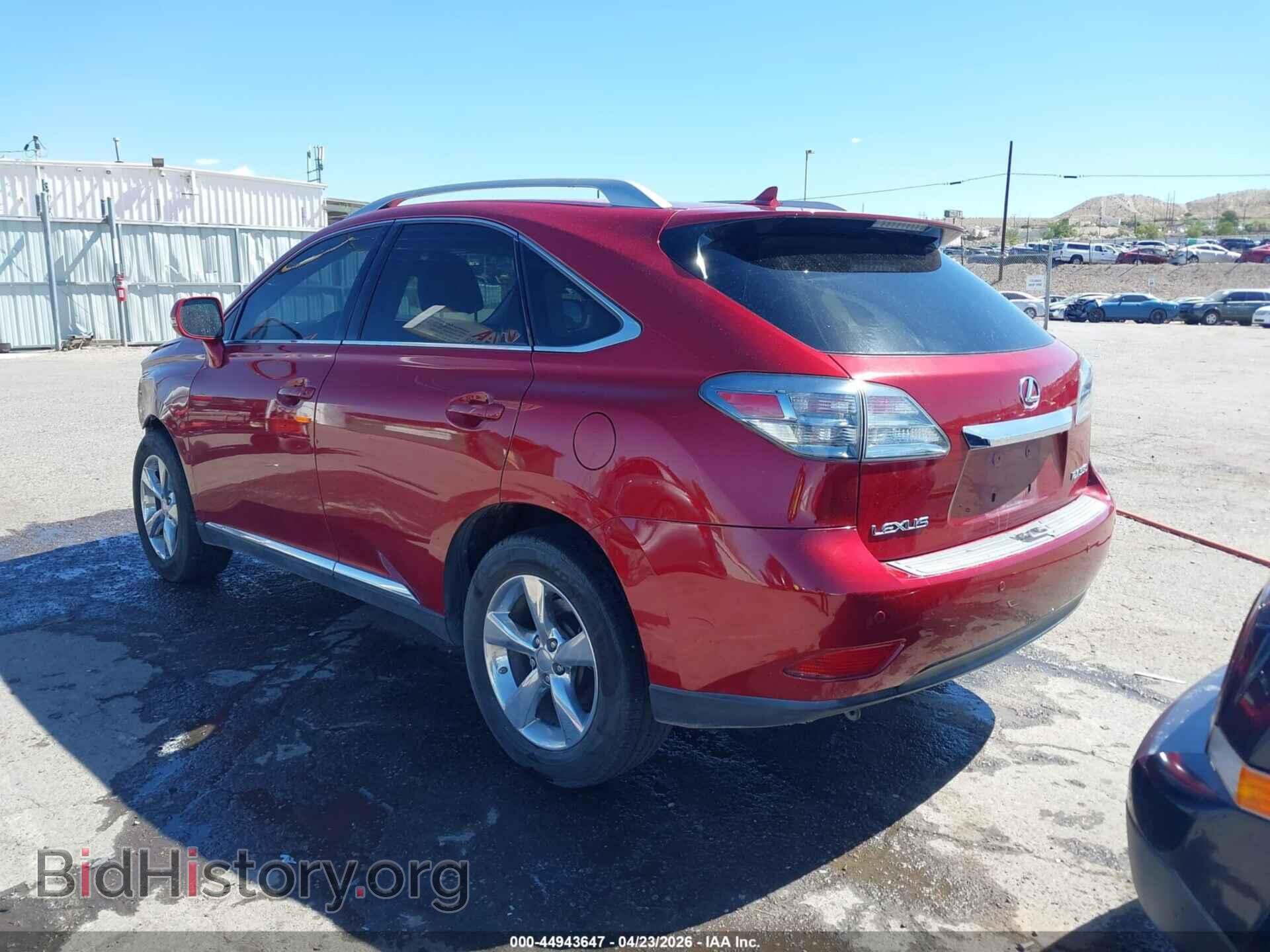 2010 LEXUS RX 350 - VIN: 2T2BK1BA4AC015232 - Photo 3