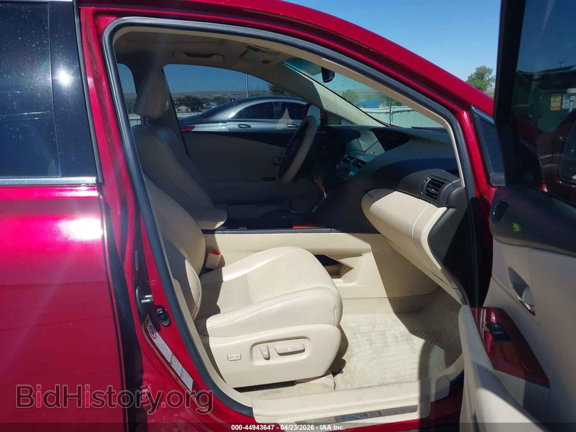 2010 LEXUS RX 350 - VIN: 2T2BK1BA4AC015232 - Photo 5