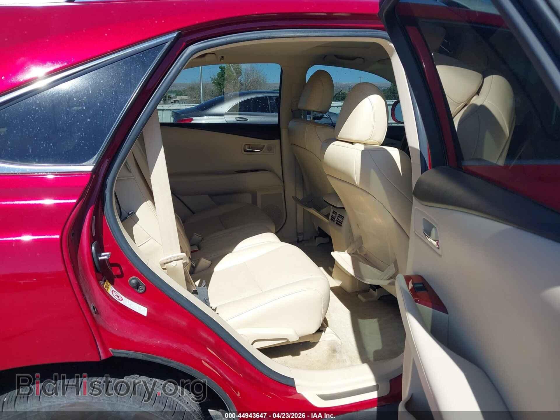 2010 LEXUS RX 350 - VIN: 2T2BK1BA4AC015232 - Photo 8
