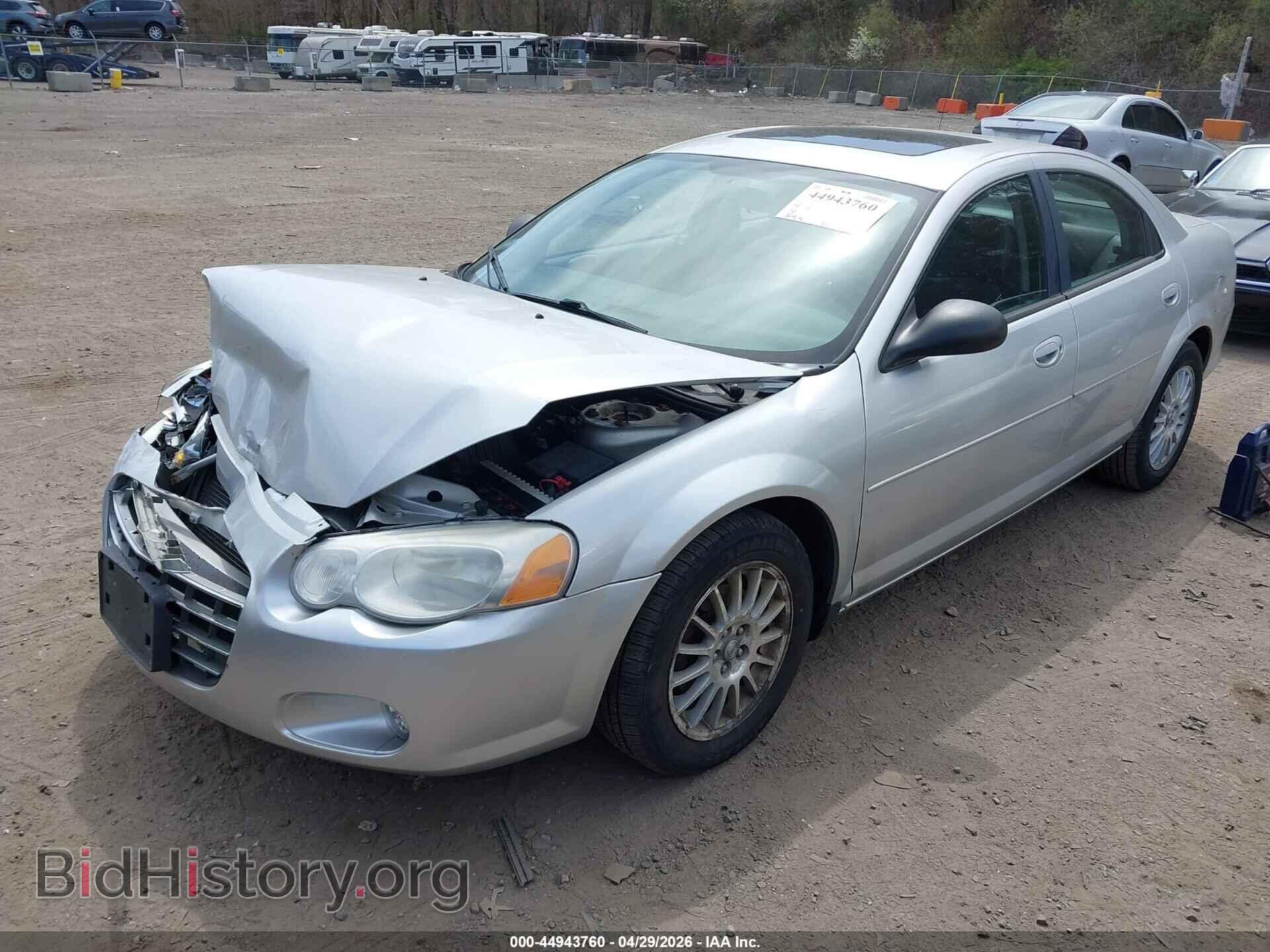 2005 CHRYSLER SEBRING - VIN: 1C3EL56RX5N705693 - Фото 2
