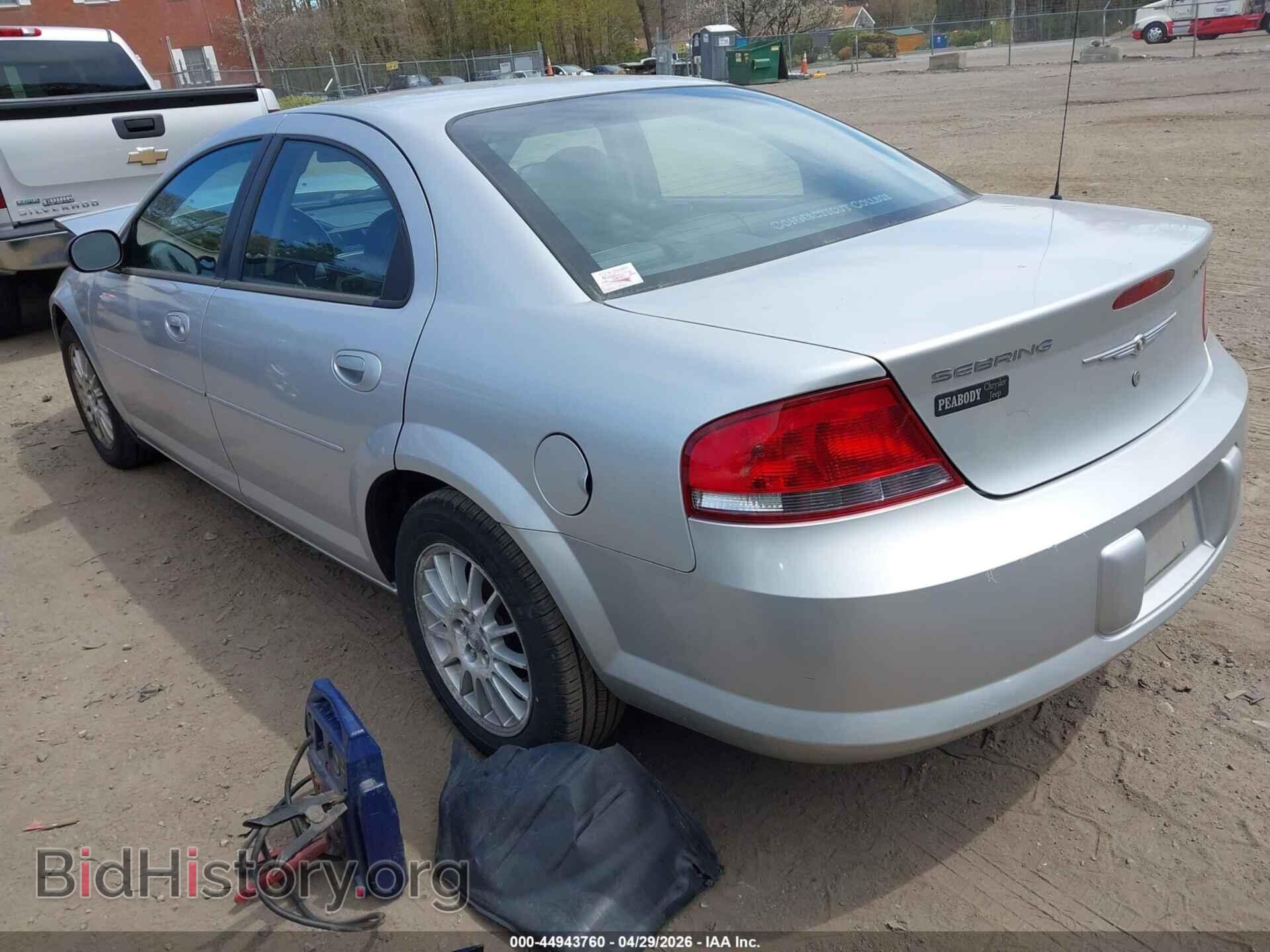 2005 CHRYSLER SEBRING - VIN: 1C3EL56RX5N705693 - Фото 3