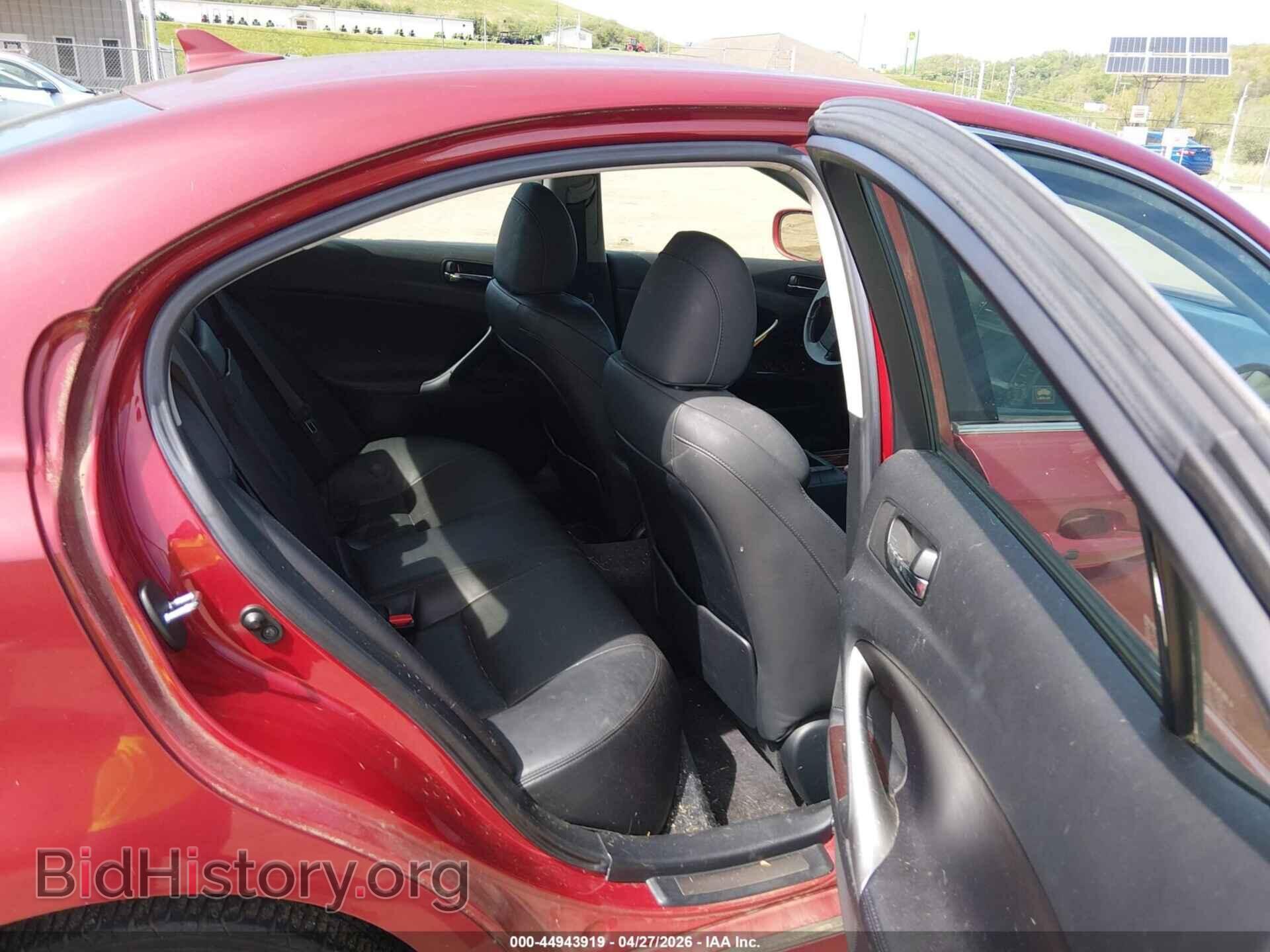 2007 LEXUS IS 250 - VIN: JTHCK262675010488 - Фото 8