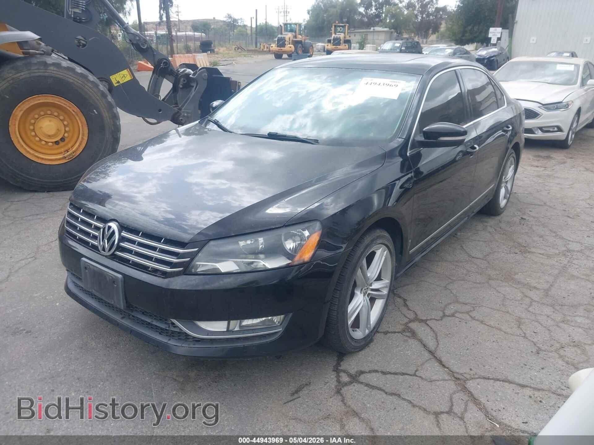 2014 VOLKSWAGEN PASSAT - VIN: 1VWCN7A34EC097836 - Фото 2