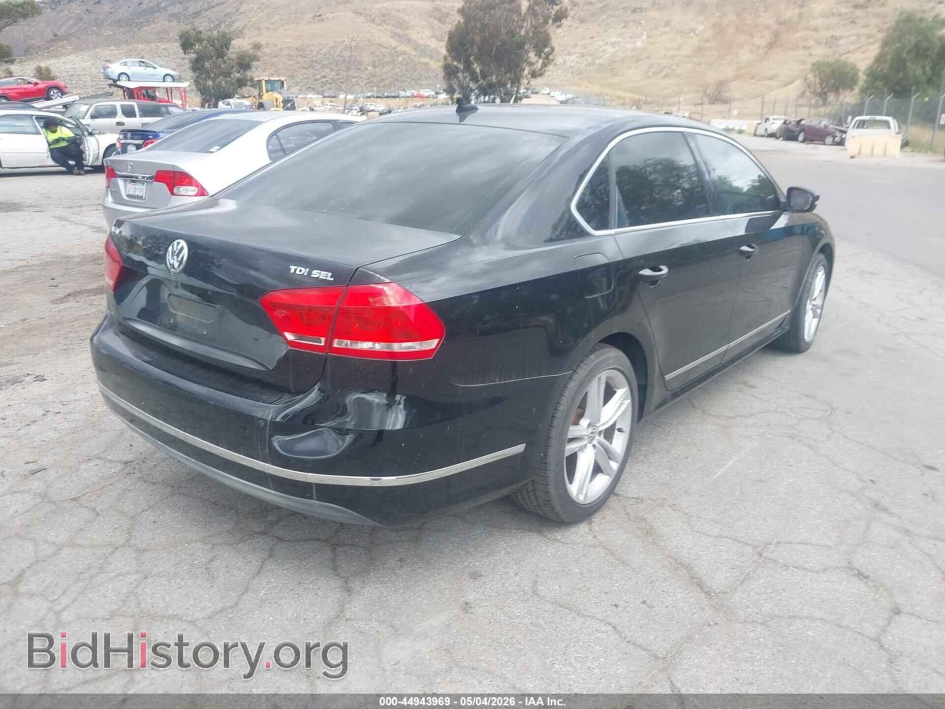 2014 VOLKSWAGEN PASSAT - VIN: 1VWCN7A34EC097836 - Фото 4