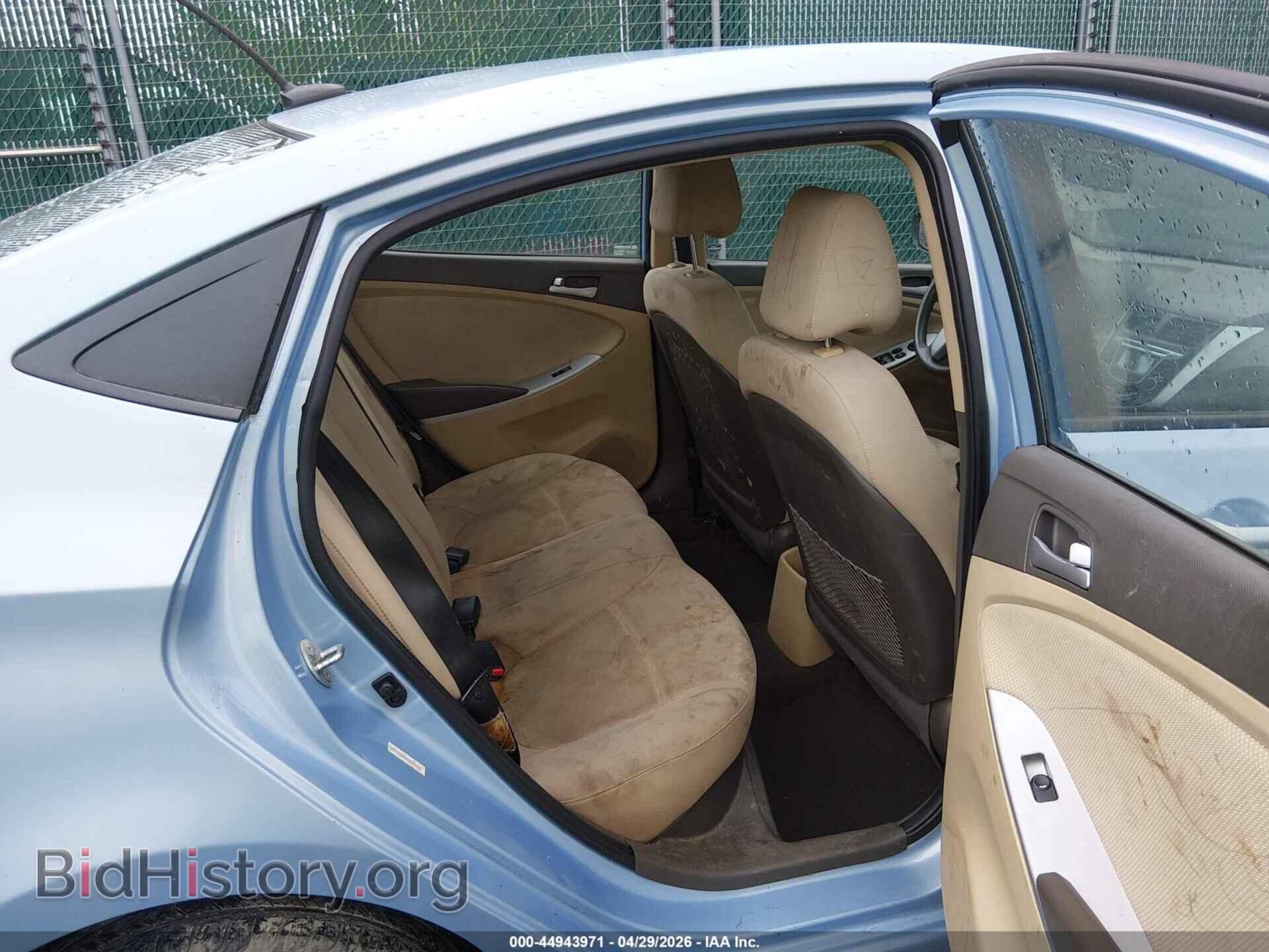 2013 HYUNDAI ACCENT - VIN: KMHCT4AE6DU552750 - Фото 8