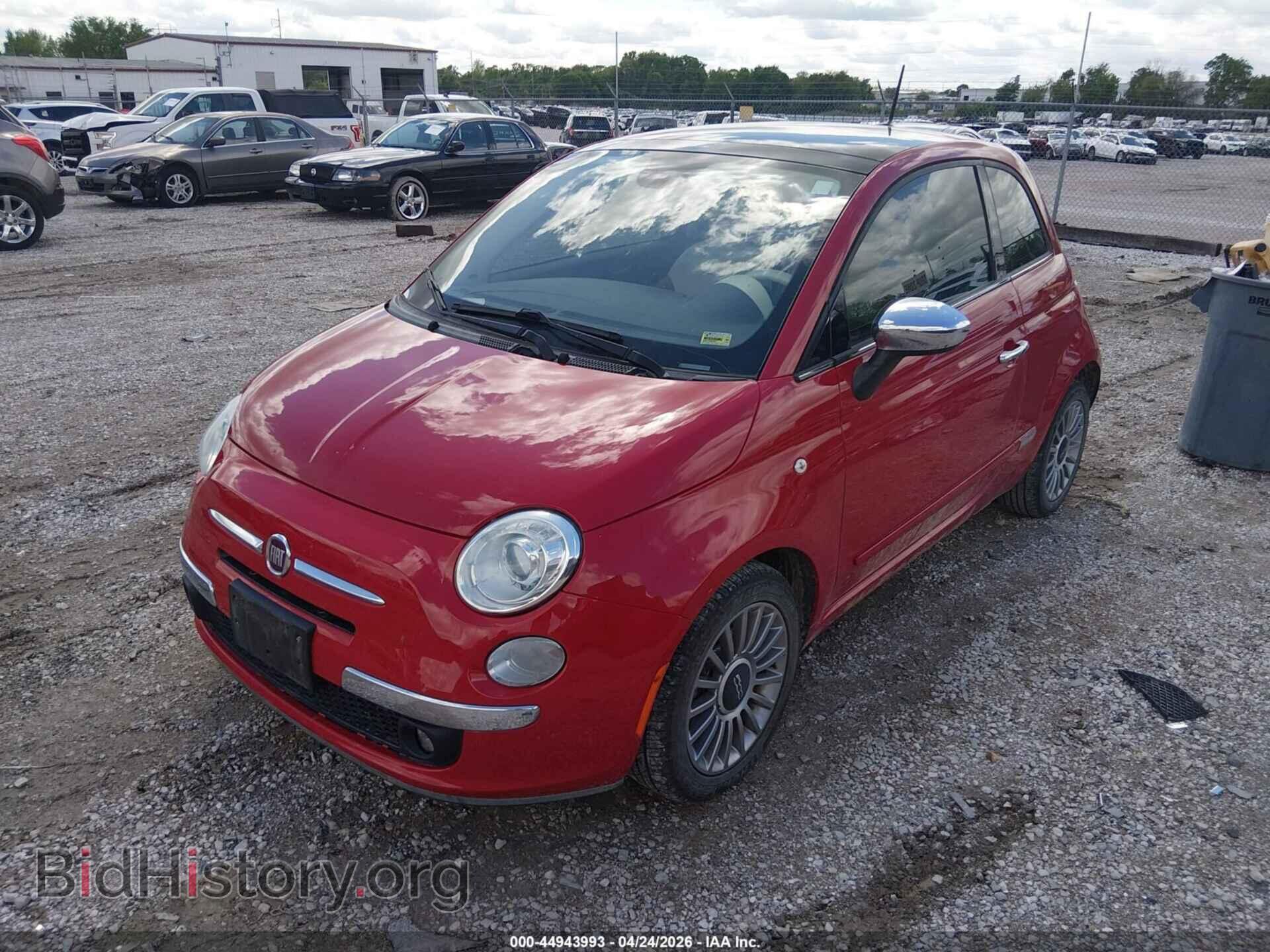 2015 FIAT 500 - VIN: 3C3CFFCR2FT603640 - Фото 2
