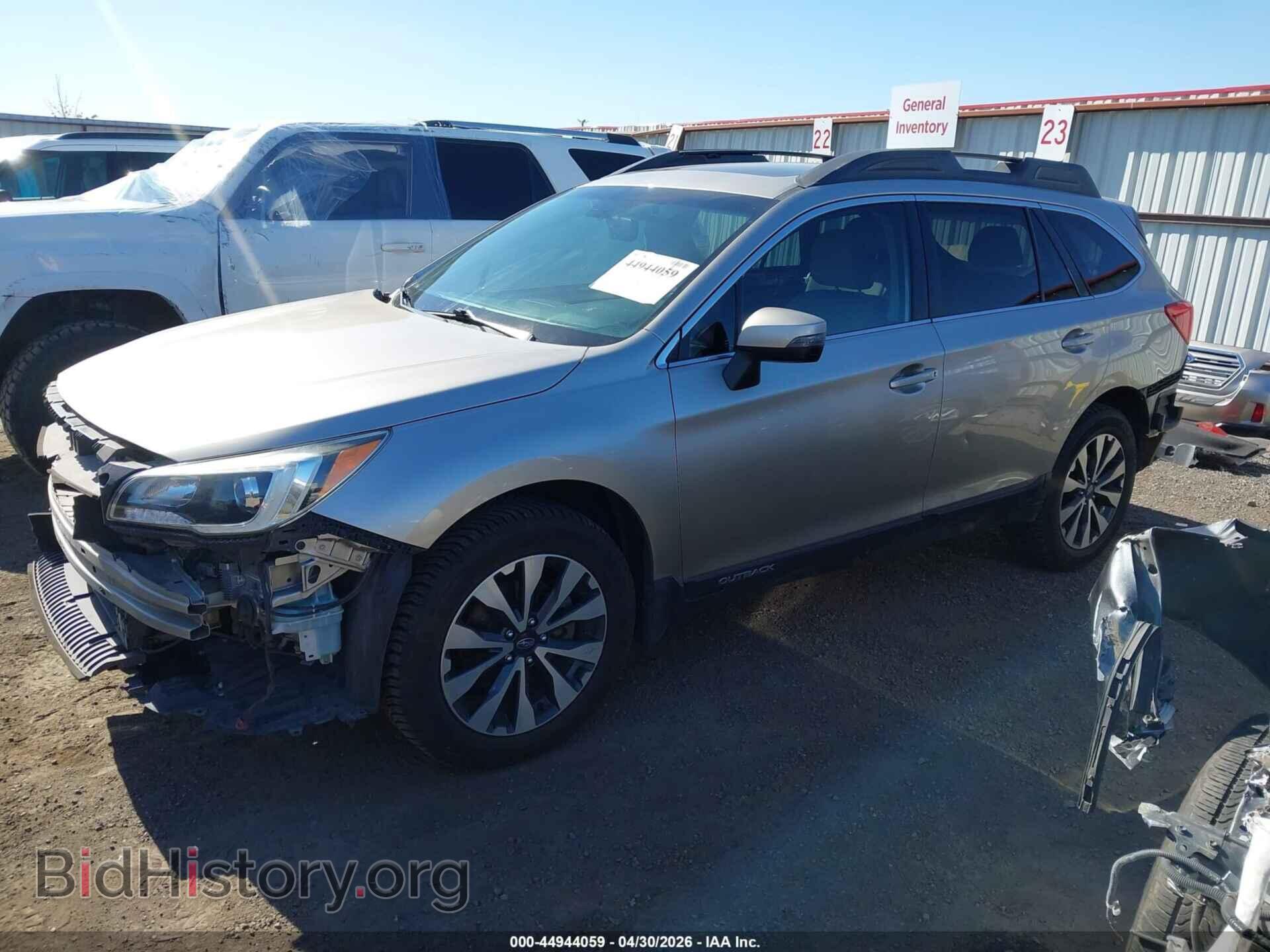 2015 SUBARU OUTBACK - VIN: 4S4BSANC6F3279937 - Фото 2