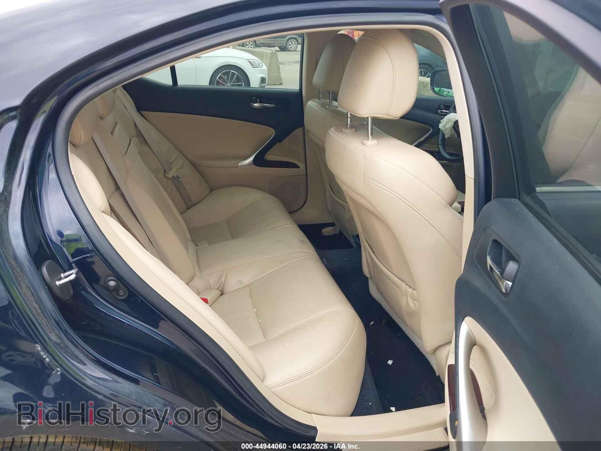 2008 LEXUS IS 250 - VIN: JTHBK262185074791 - Фото 8