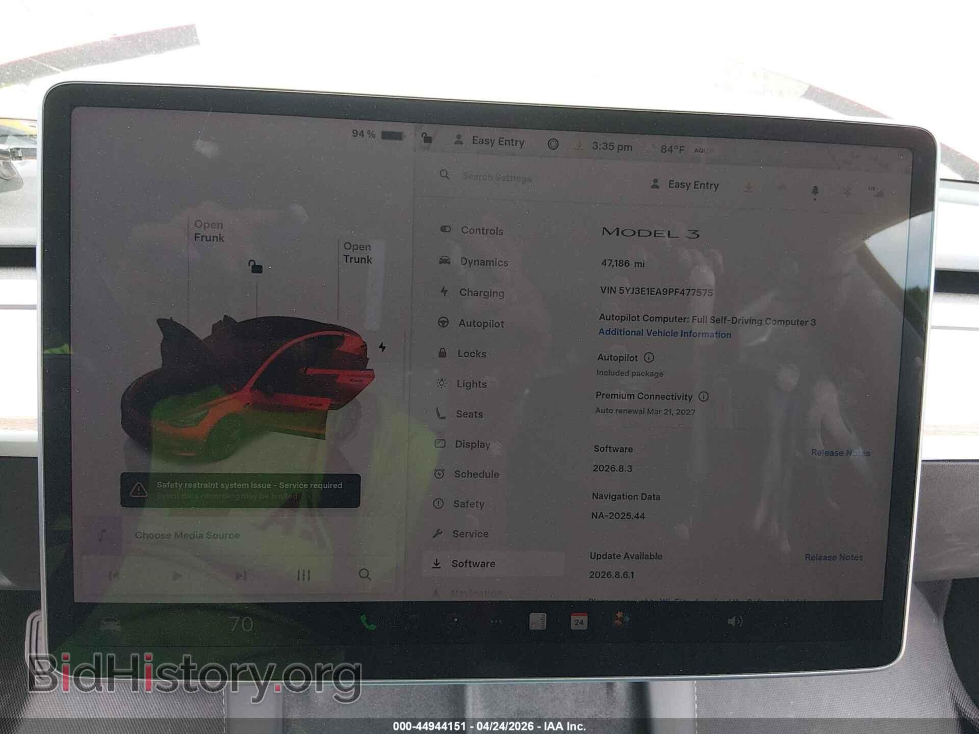 2023 TESLA MODEL 3 - VIN: 5YJ3E1EA9PF477575 - Фото 18