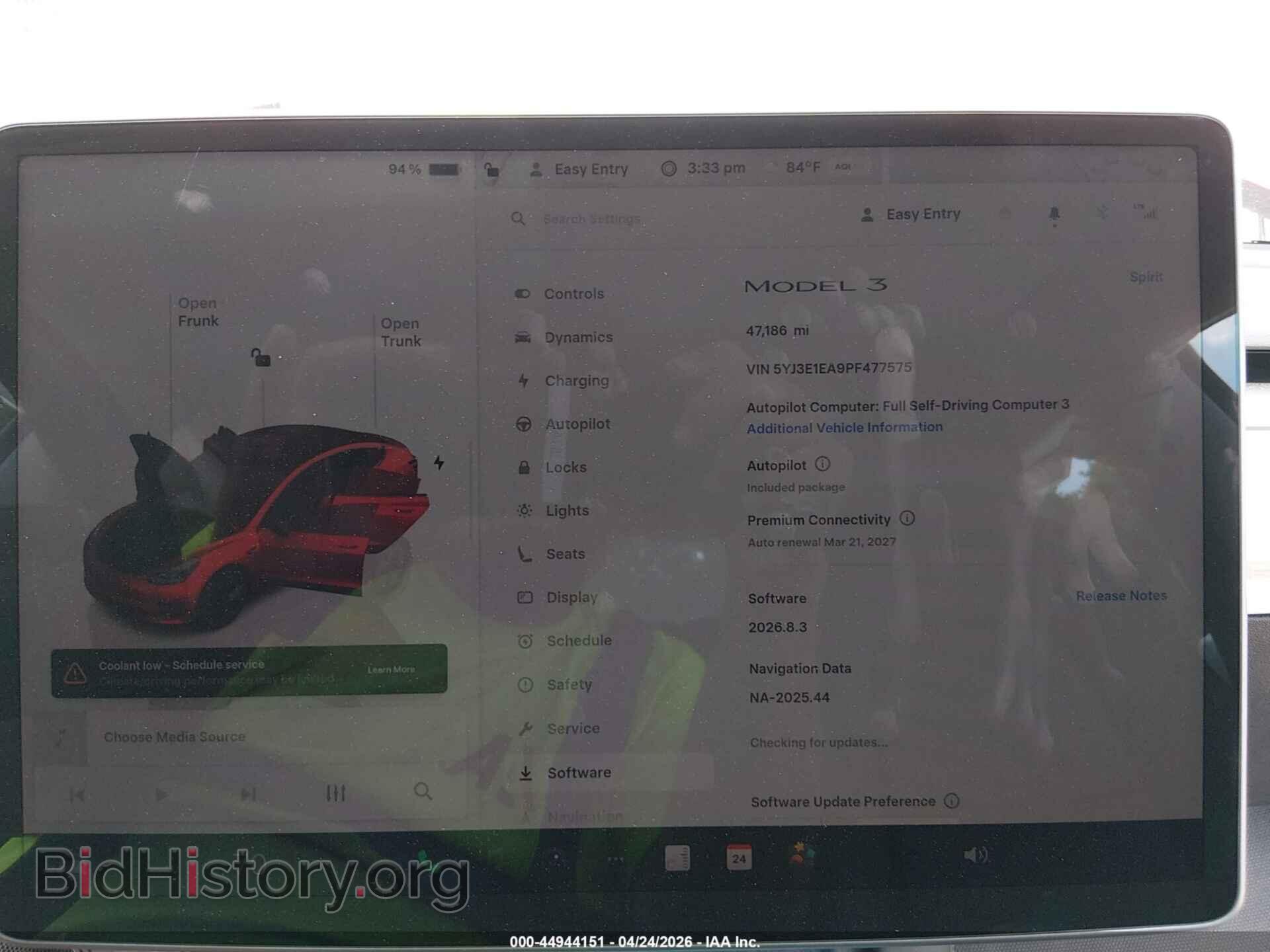 2023 TESLA MODEL 3 - VIN: 5YJ3E1EA9PF477575 - Фото 7