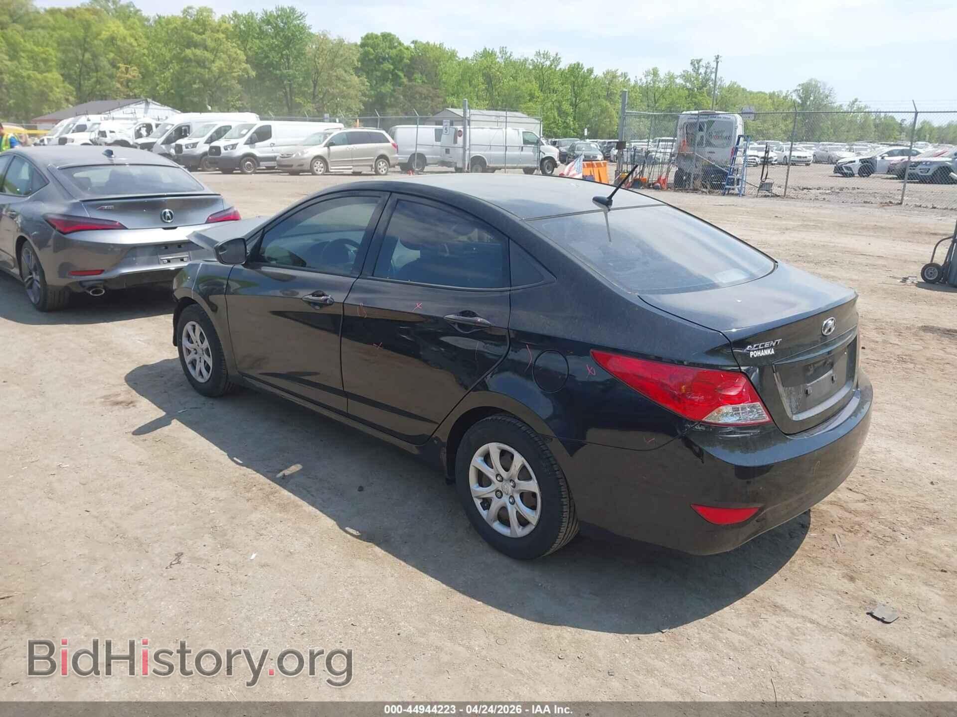 2014 HYUNDAI ACCENT - VIN: KMHCT4AE9EU757335 - Фото 3
