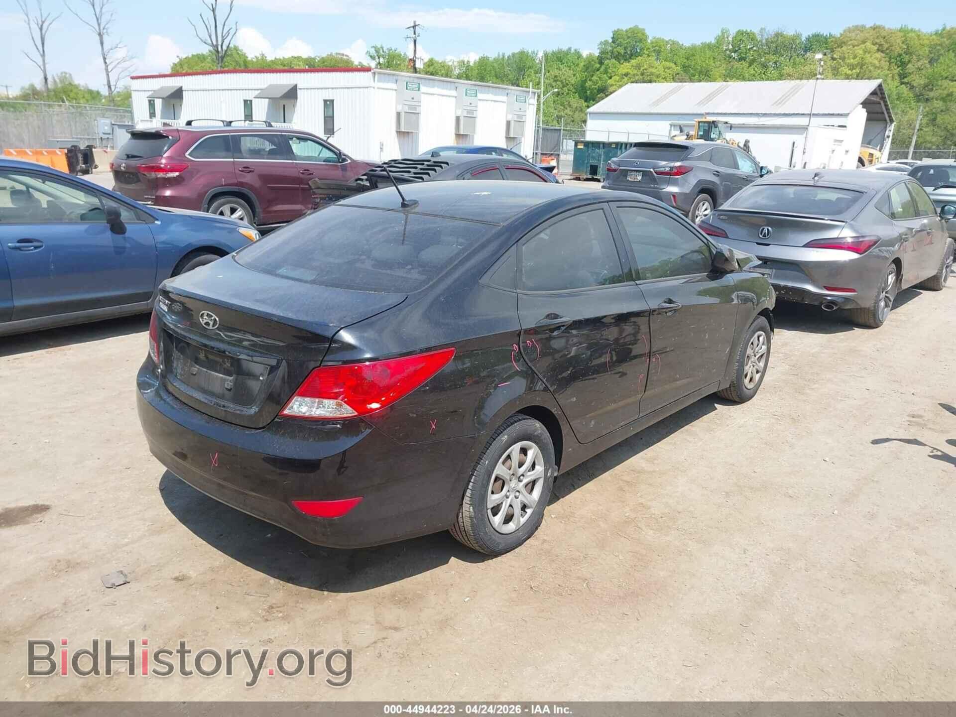 2014 HYUNDAI ACCENT - VIN: KMHCT4AE9EU757335 - Фото 4