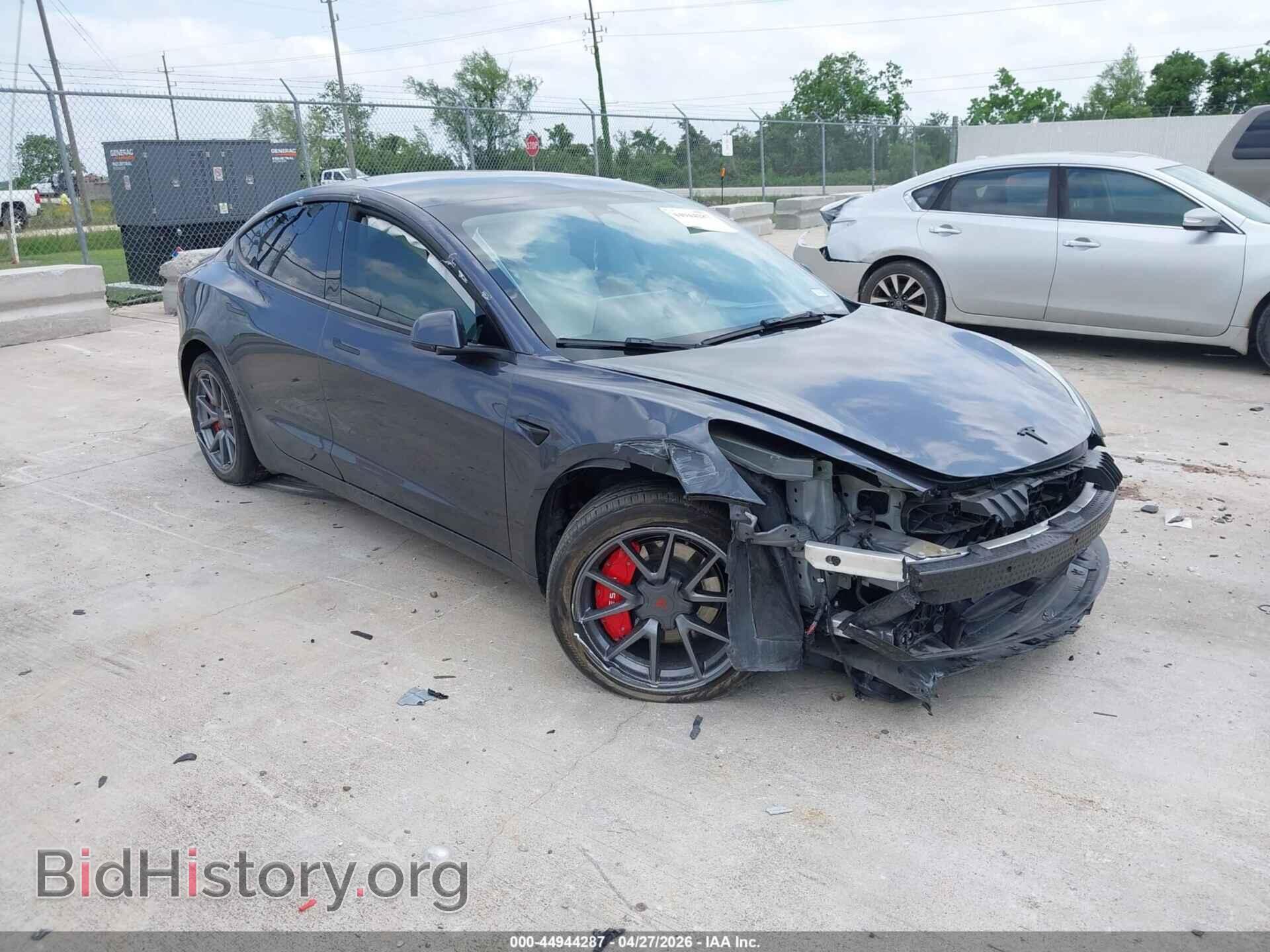 Photo 5YJ3E1EA1PF686776 - TESLA MODEL 3 2023