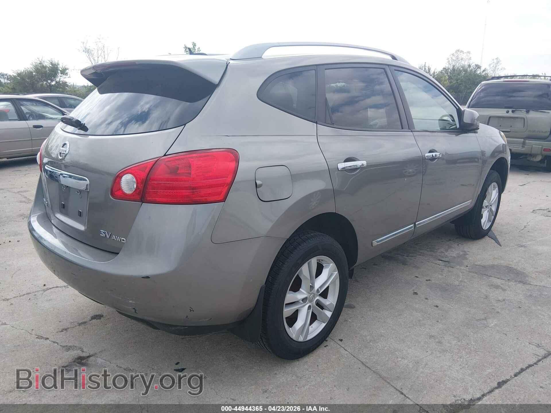 2012 NISSAN ROGUE - VIN: JN8AS5MV9CW710828 - Фото 4