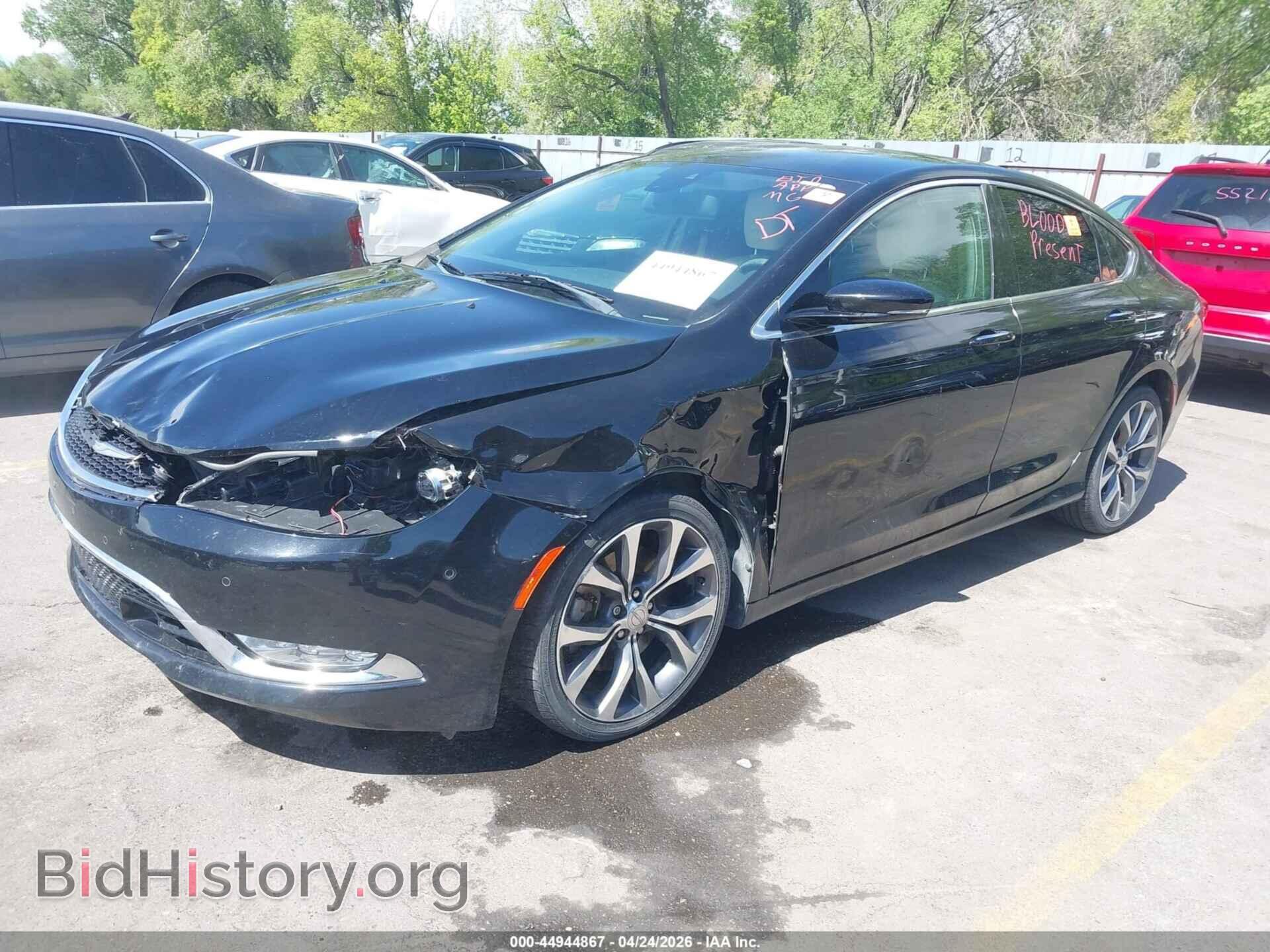 2015 CHRYSLER 200 - VIN: 1C3CCCCG2FN520165 - Фото 2