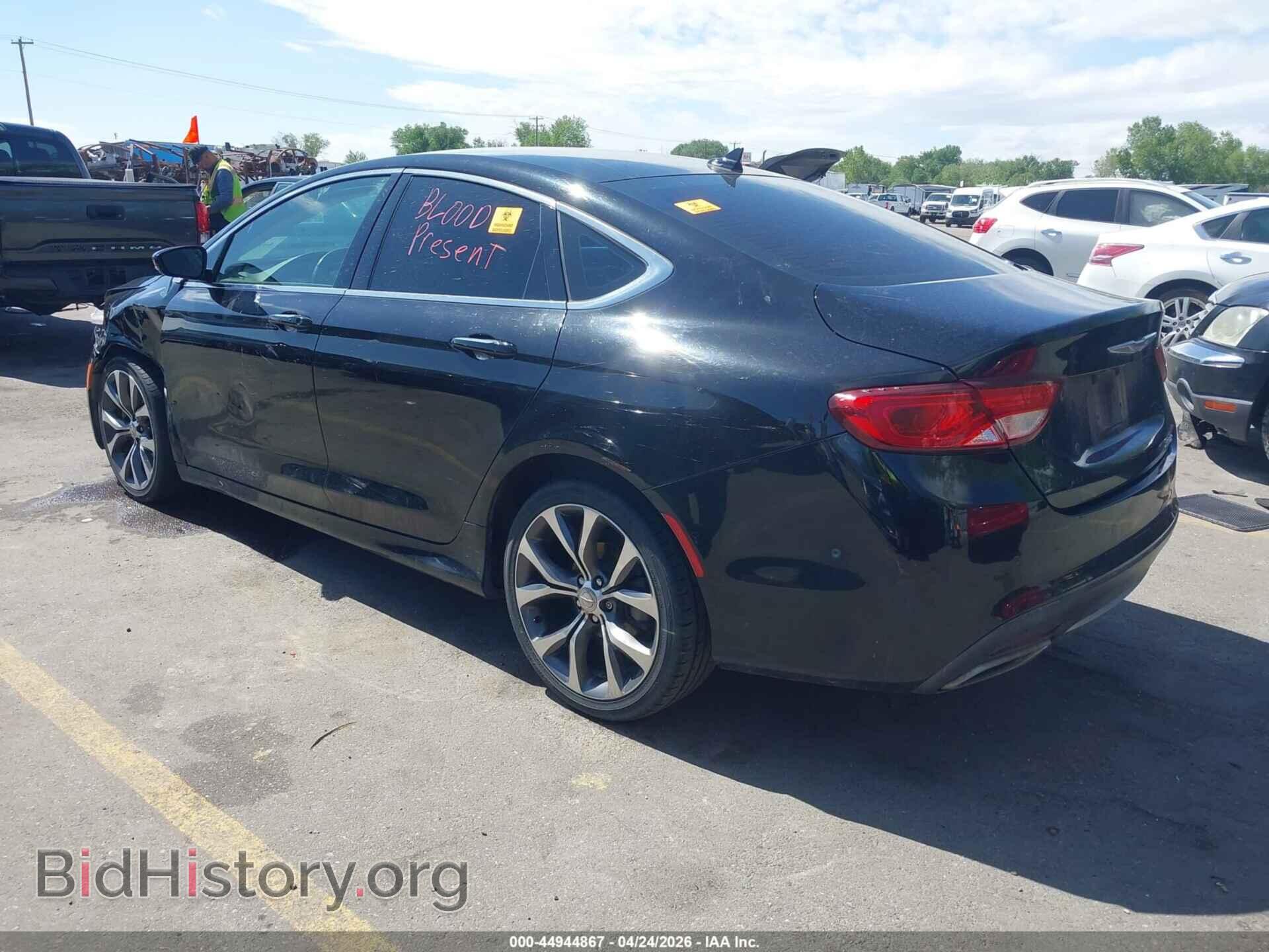 2015 CHRYSLER 200 - VIN: 1C3CCCCG2FN520165 - Фото 3