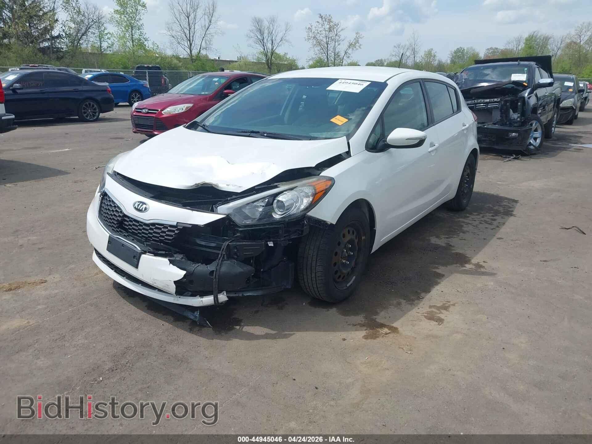 2016 KIA FORTE - VIN: KNAFK5A88G5548005 - Фото 2