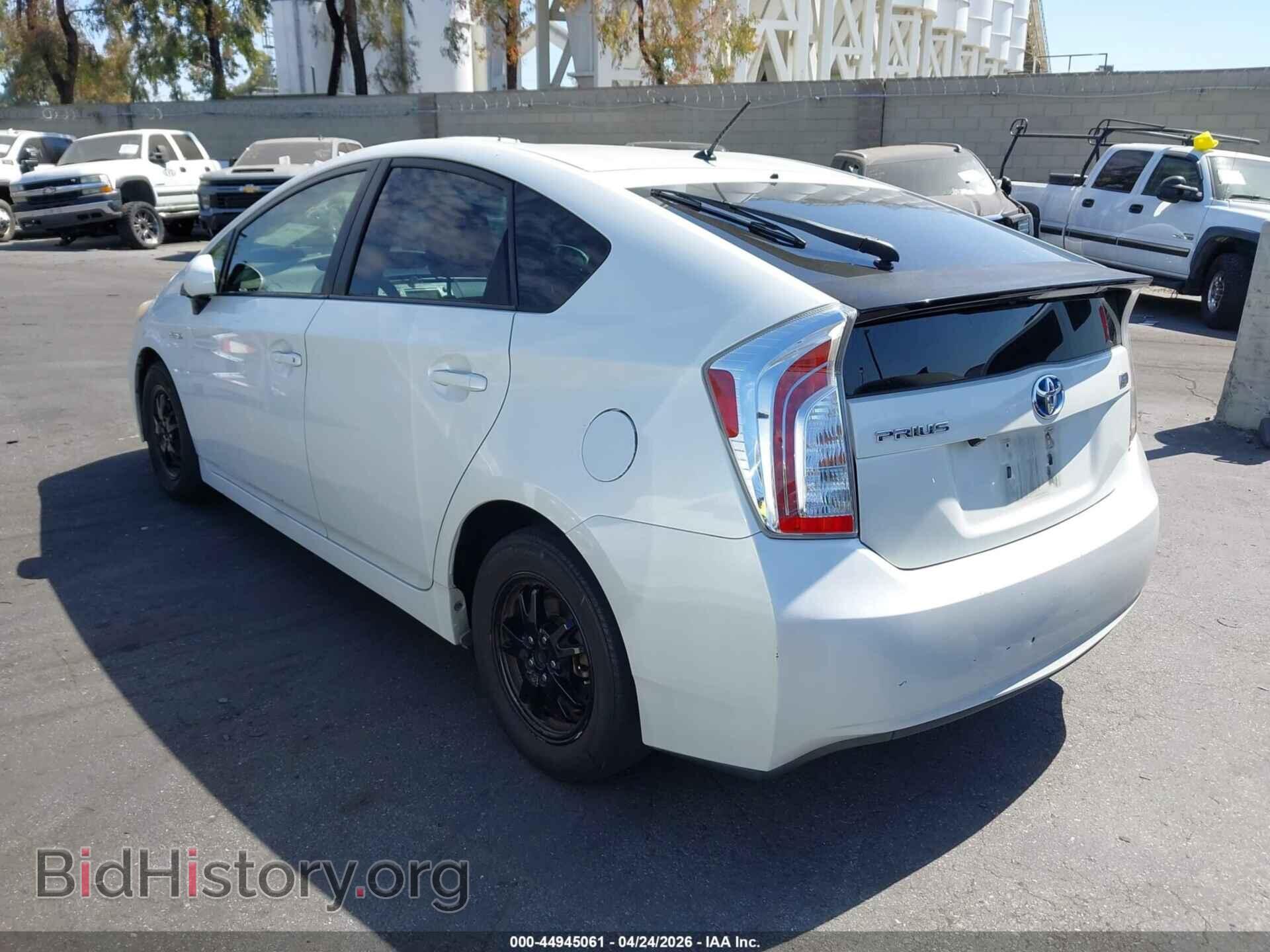 2012 TOYOTA PRIUS - VIN: JTDKN3DU8C1597499 - Фото 3