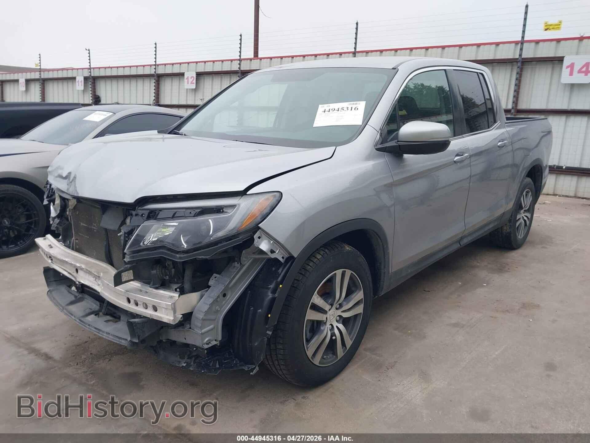 2017 HONDA RIDGELINE - VIN: 5FPYK2F48HB004675 - Photo 2