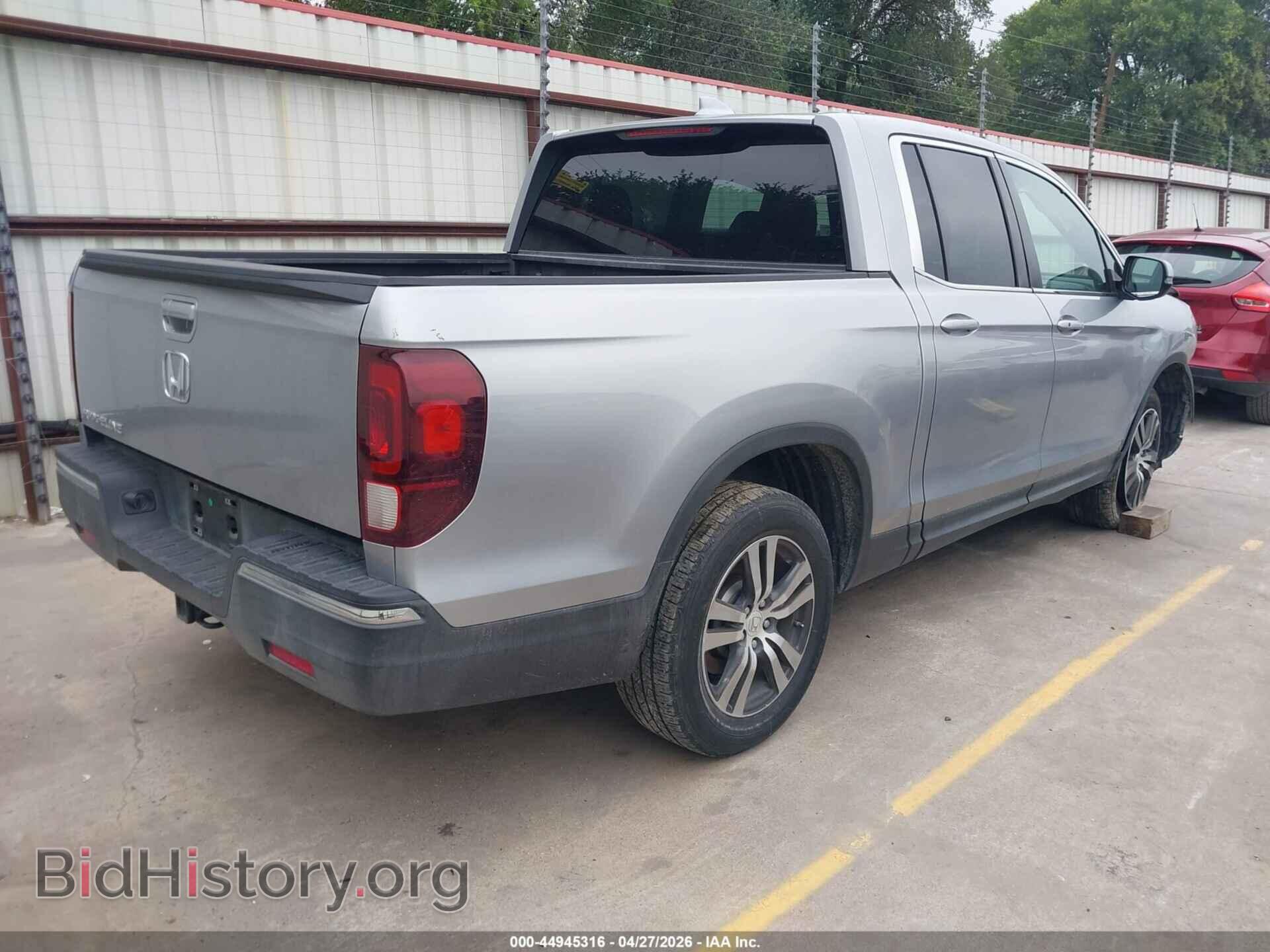 2017 HONDA RIDGELINE - VIN: 5FPYK2F48HB004675 - Photo 4