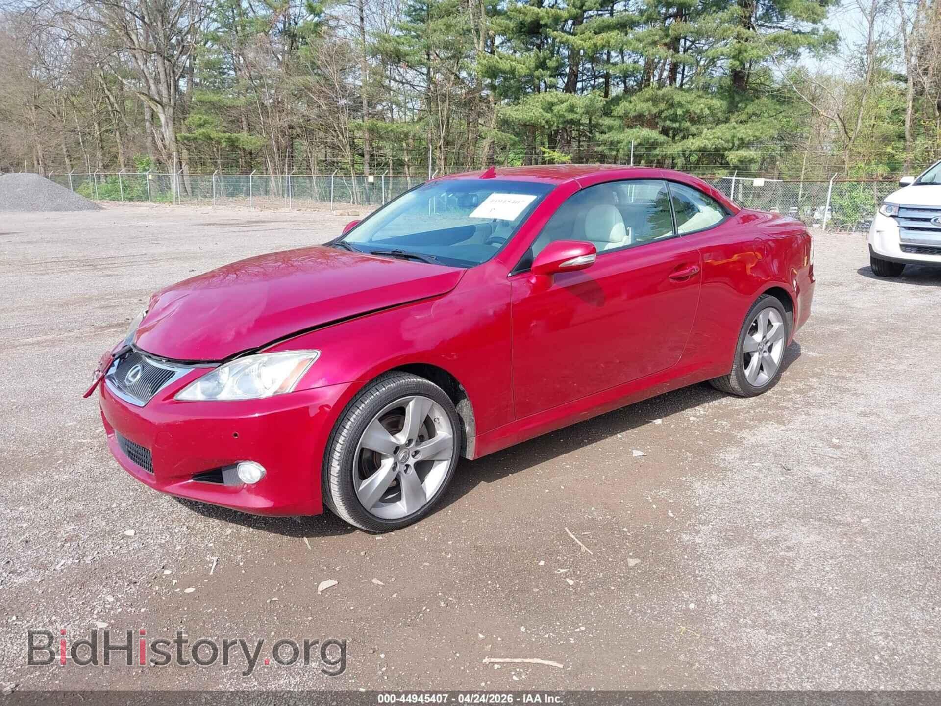2010 LEXUS IS 250C - VIN: JTHFF2C22A2508718 - Фото 2