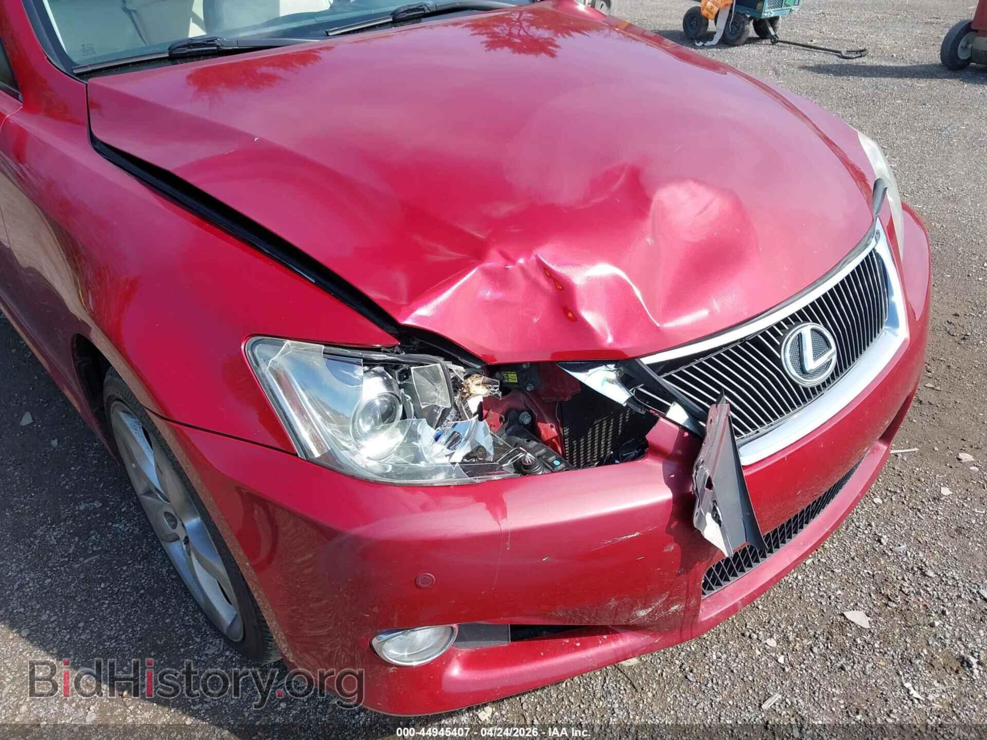 2010 LEXUS IS 250C - VIN: JTHFF2C22A2508718 - Фото 6