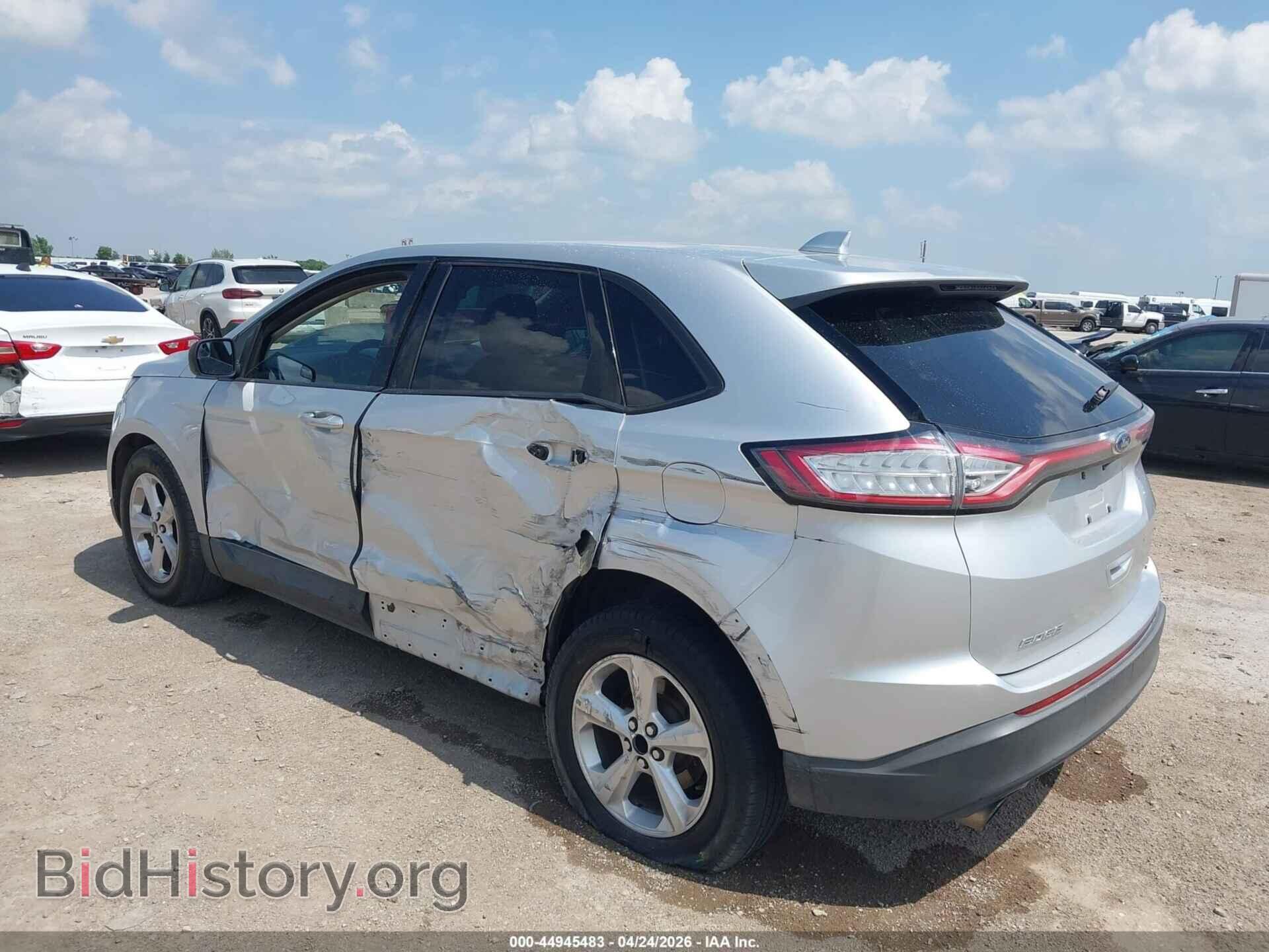 2015 FORD EDGE - VIN: 2FMTK3G96FBB60092 - Фото 3