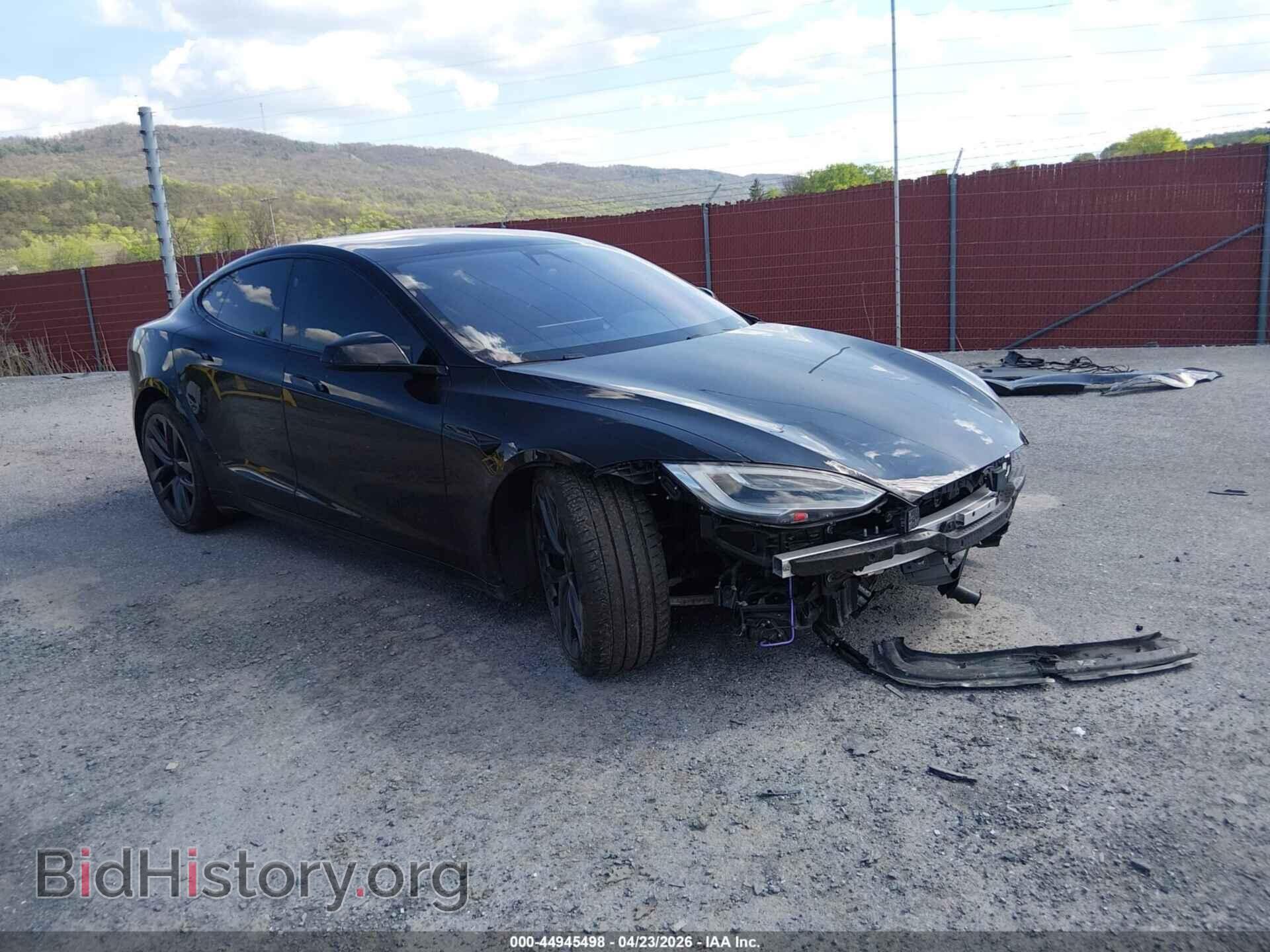 Фотография 5YJSA1E5XMF448768 - TESLA MODEL S 2021