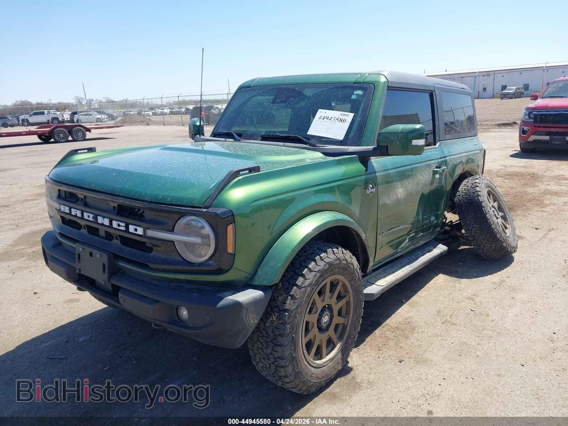 2023 FORD BRONCO - VIN: 1FMDE5AH0PLA85611 - Фото 2
