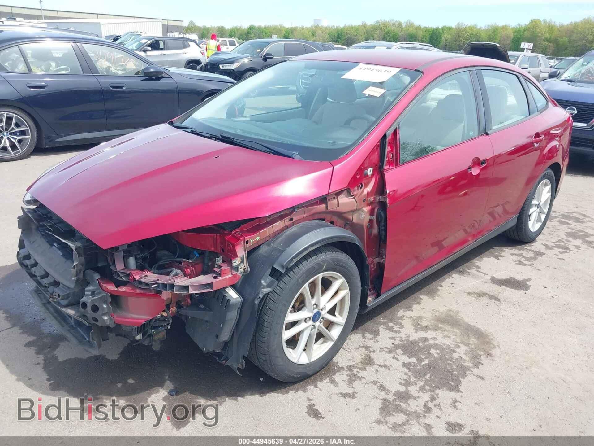 2017 FORD FOCUS - VIN: 1FADP3F23HL295019 - Фото 2