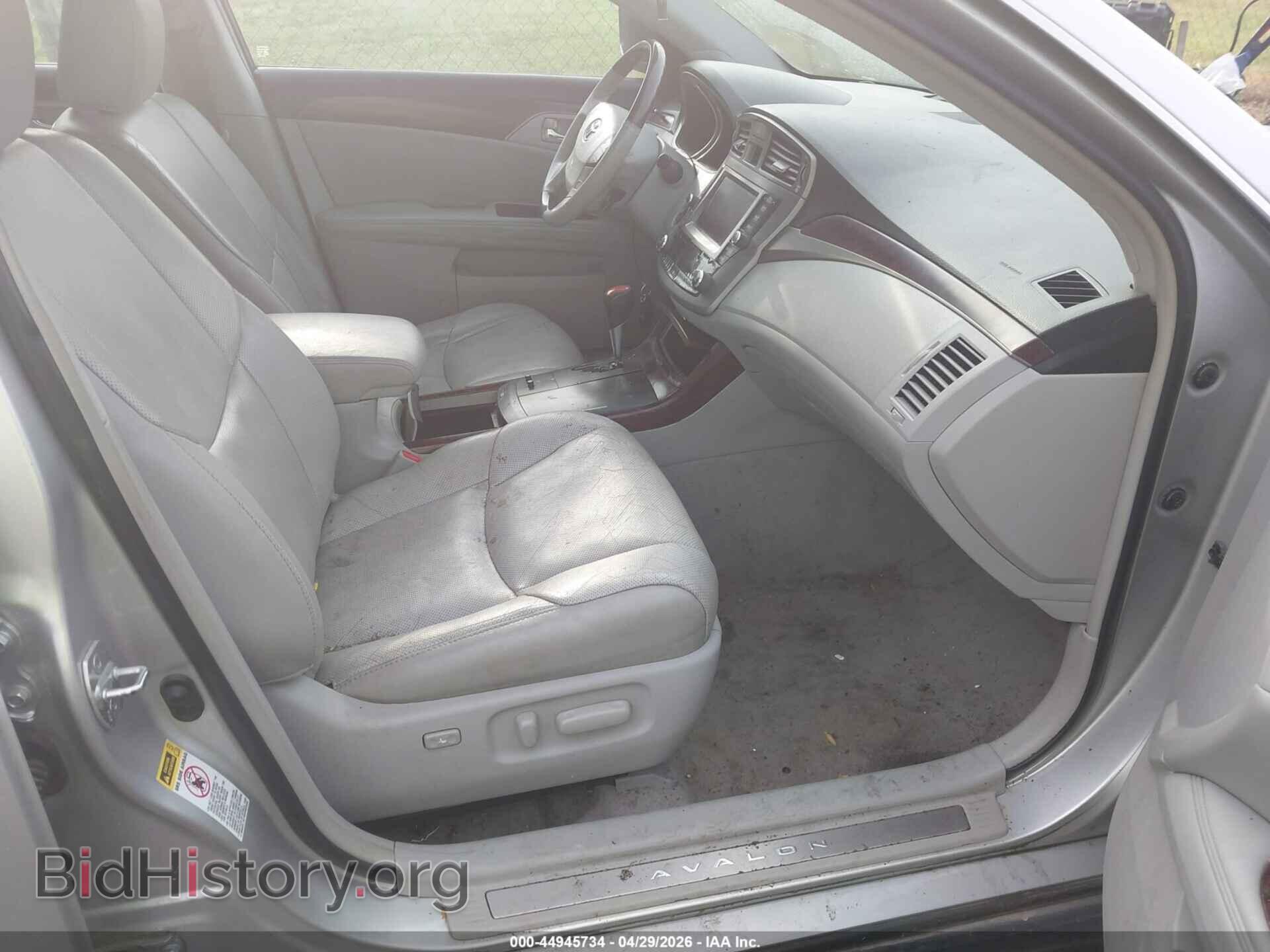 2011 TOYOTA AVALON - VIN: 4T1BK3DB1BU390470 - Фото 5