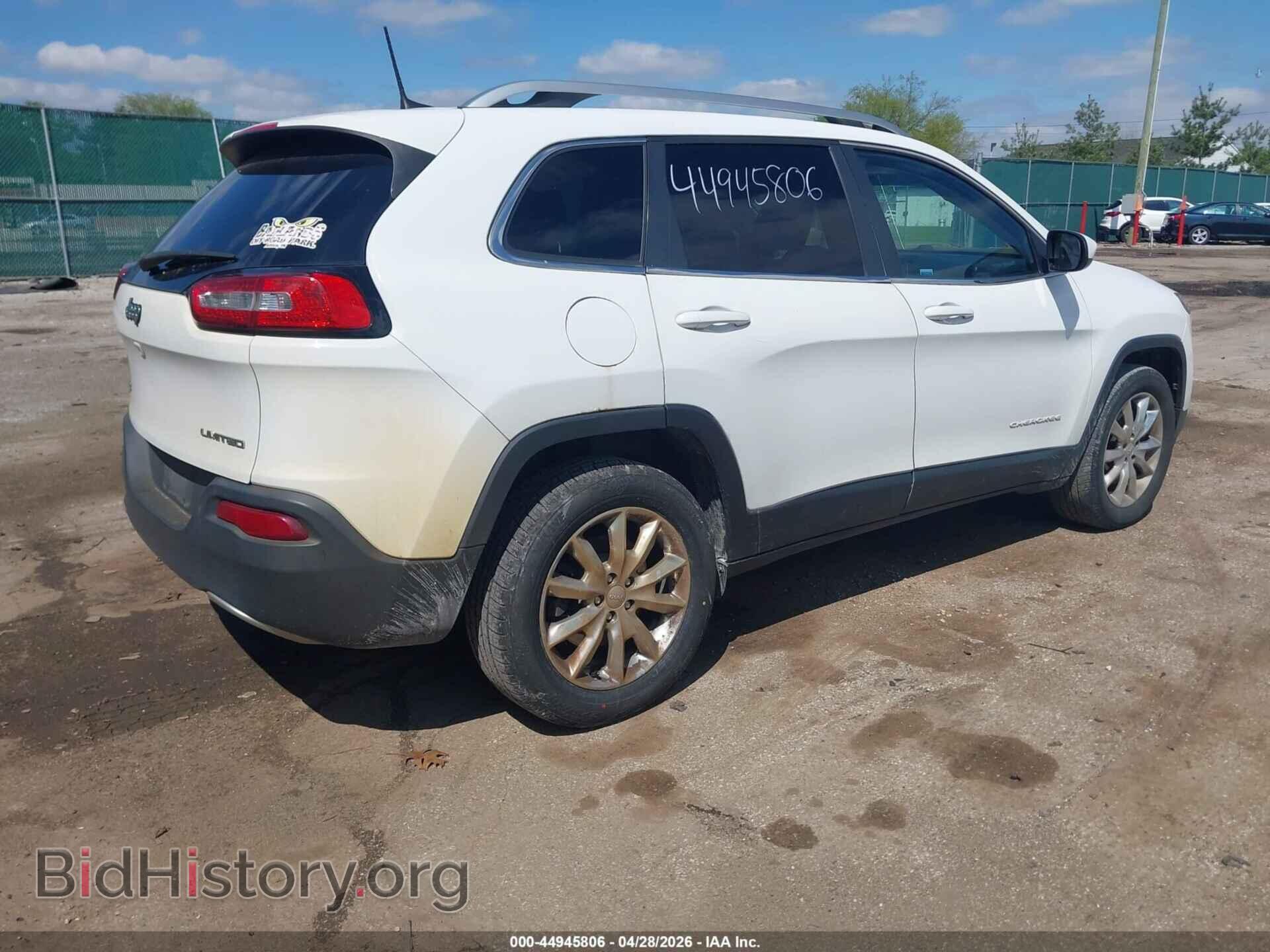 2017 JEEP CHEROKEE - VIN: 1C4PJMDB4HW637335 - Фото 4