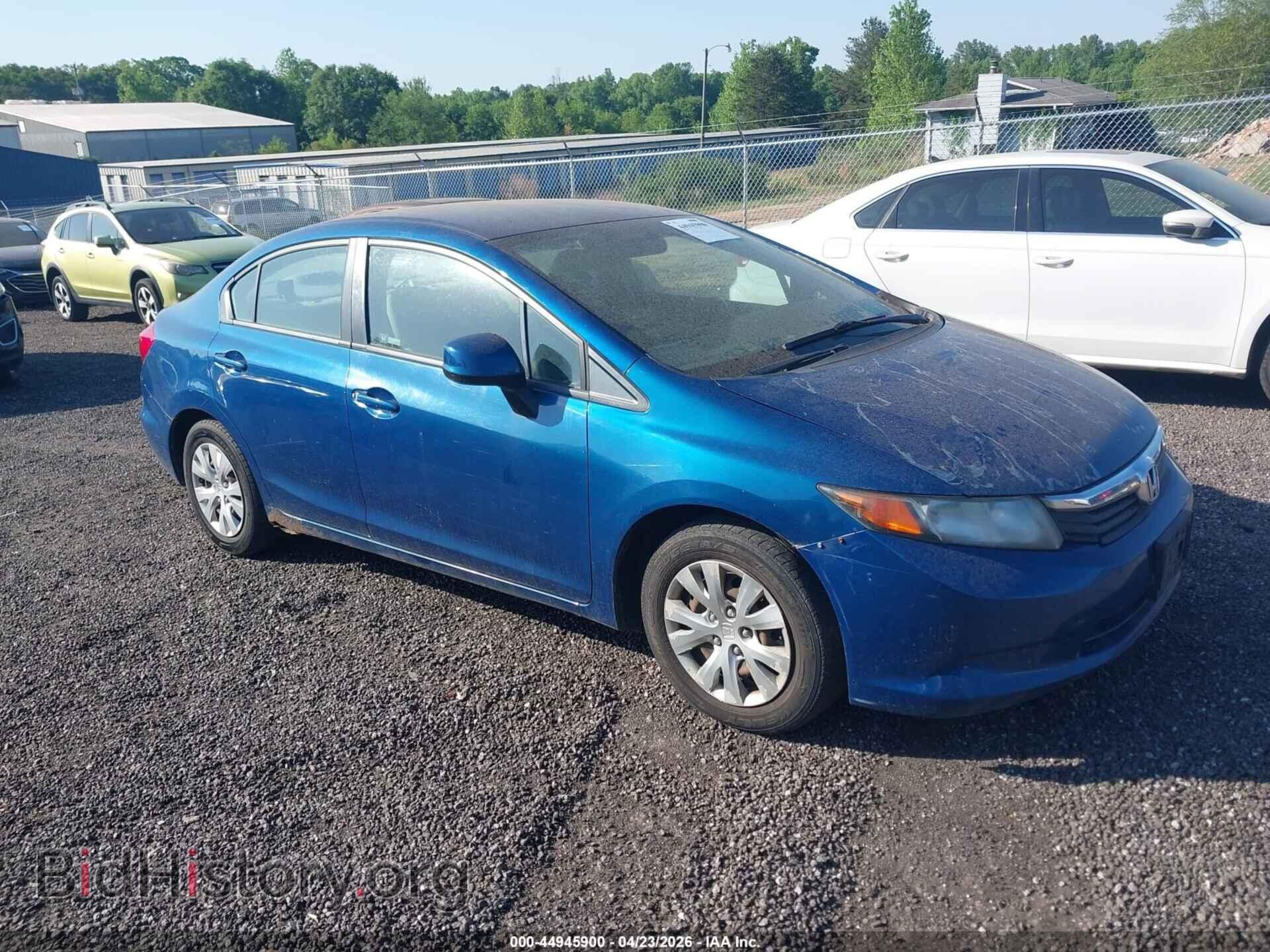 Photo 19XFB2F55CE027094 - HONDA CIVIC 2012