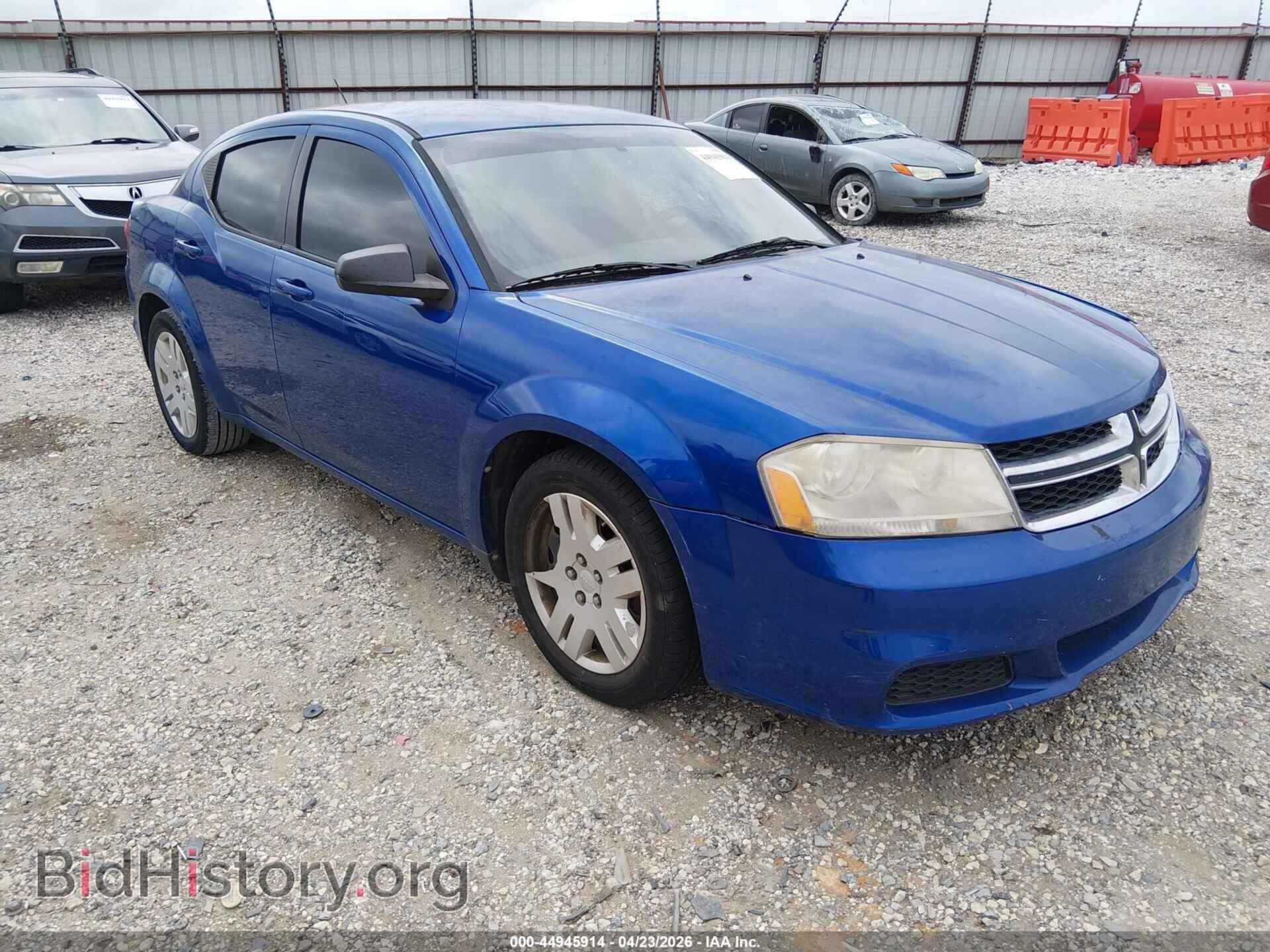 Photo 1C3CDZAB0DN653317 - DODGE AVENGER 2013