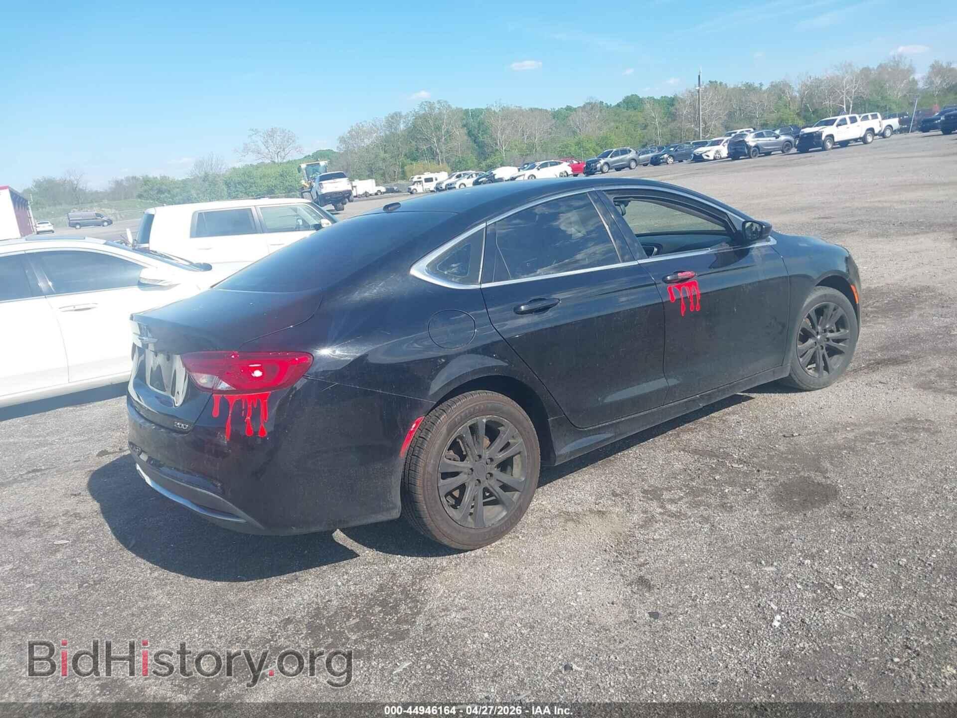 2015 CHRYSLER 200 - VIN: 1C3CCCAB7FN745625 - Фото 4