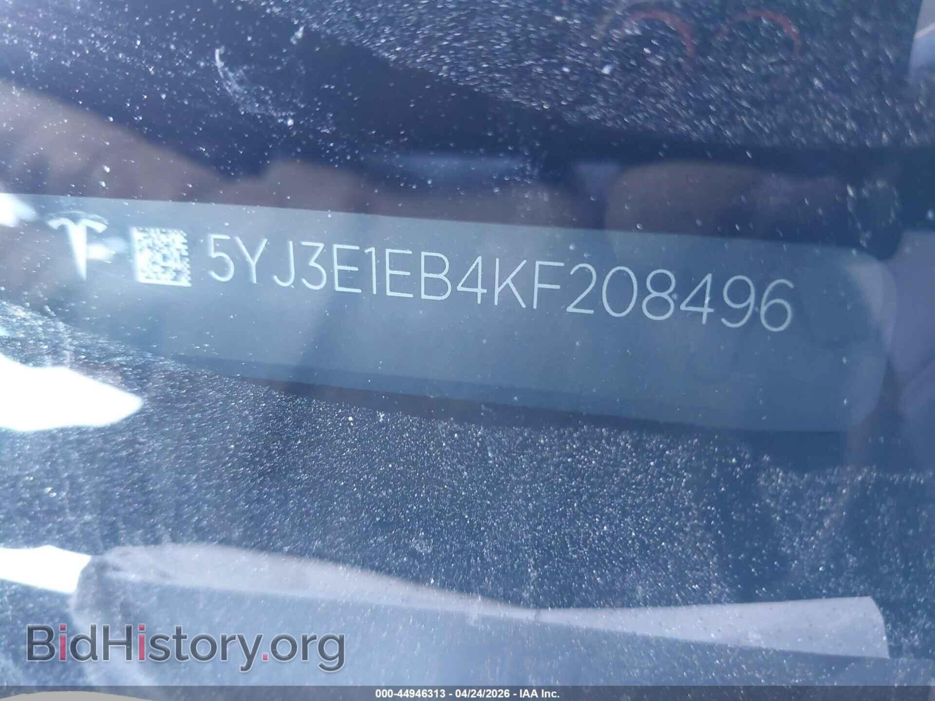 2019 TESLA MODEL 3 - VIN: 5YJ3E1EB4KF208496 - Фото 9