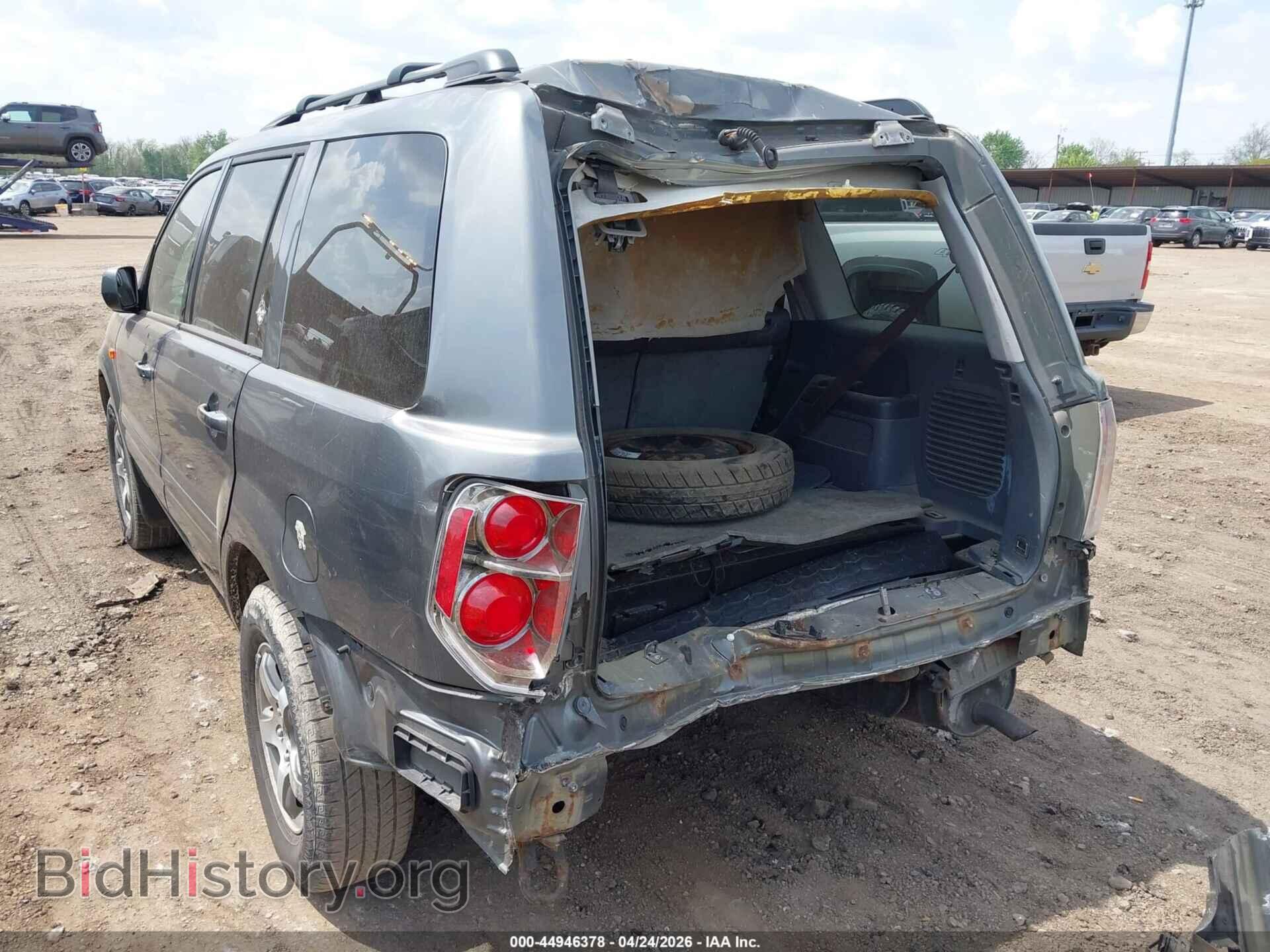 2007 HONDA PILOT - VIN: 5FNYF287X7B031296 - Фото 6