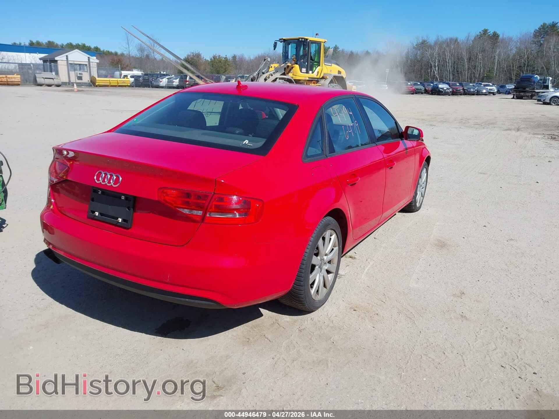 2014 AUDI A4 - VIN: WAUBFAFL2EN008736 - Фото 4