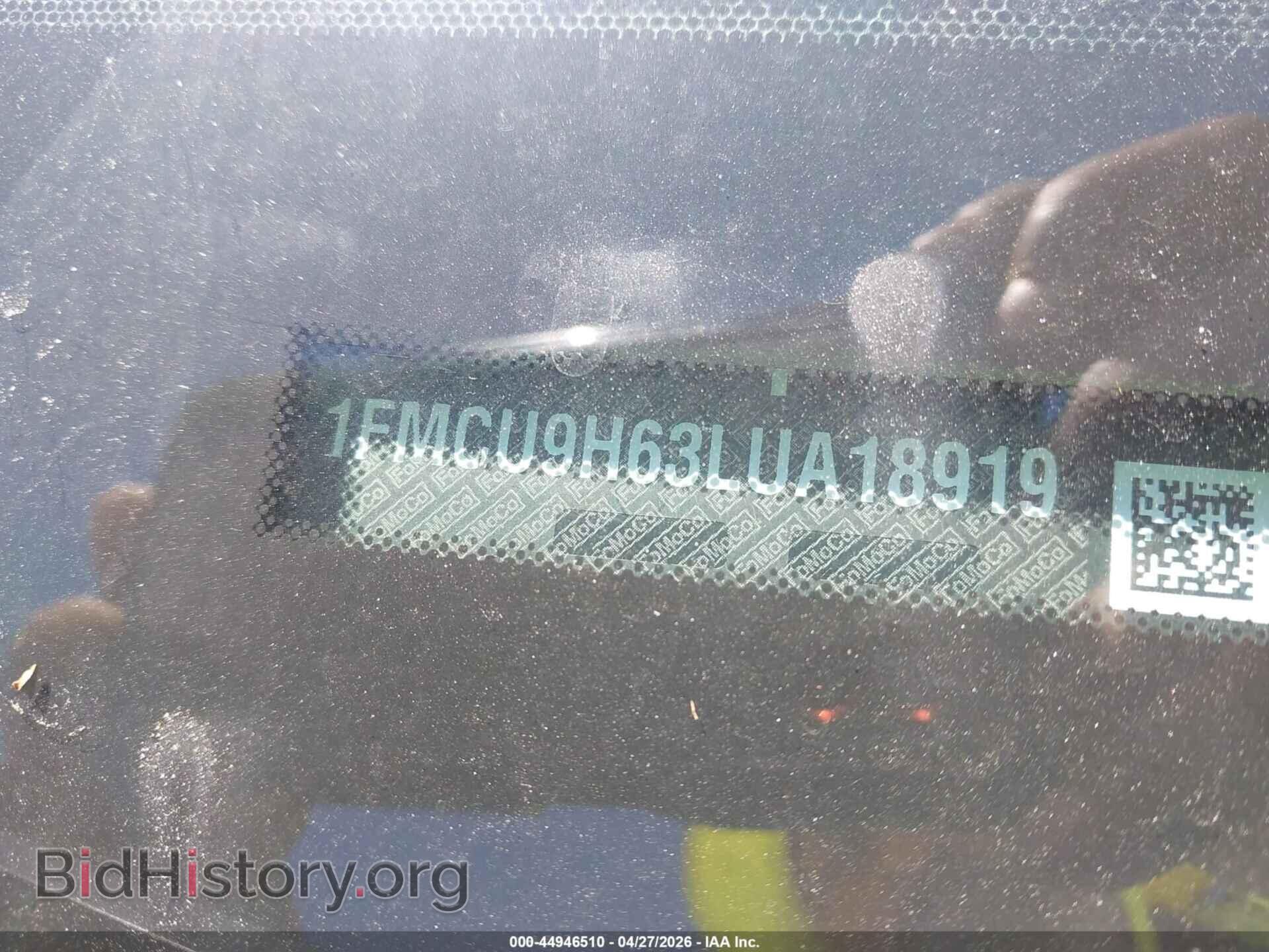 2020 FORD ESCAPE - VIN: 1FMCU9H63LUA18919 - Photo 9