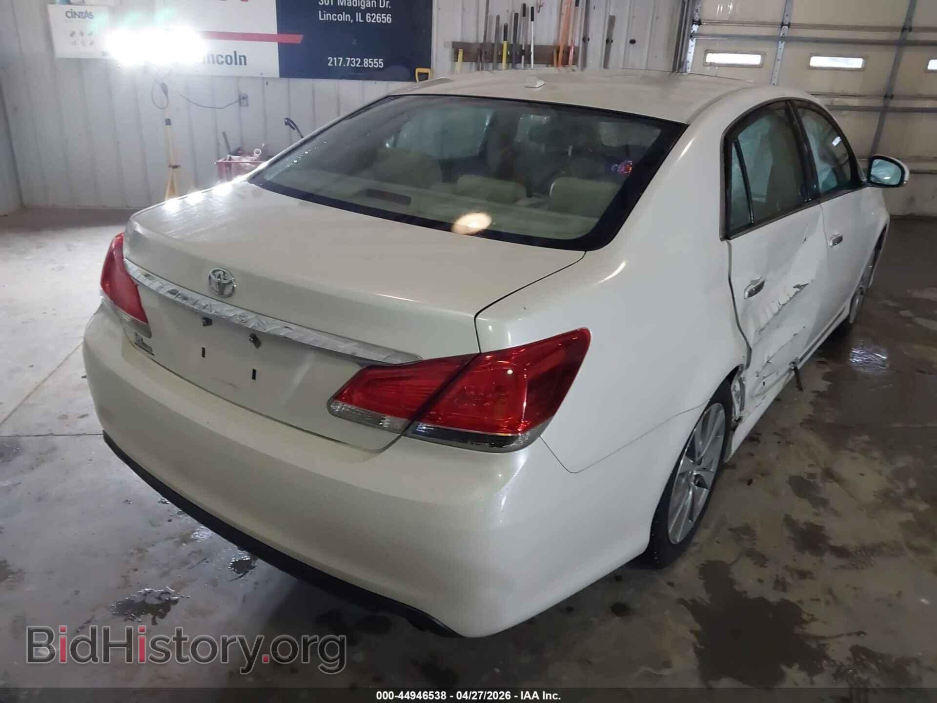 2011 TOYOTA AVALON - VIN: 4T1BK3DB3BU414347 - Фото 4