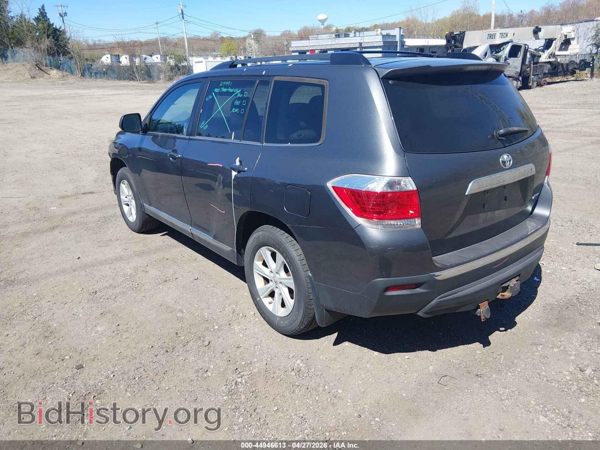 2013 TOYOTA HIGHLANDER - VIN: 5TDBK3EH8DS240886 - Фото 3