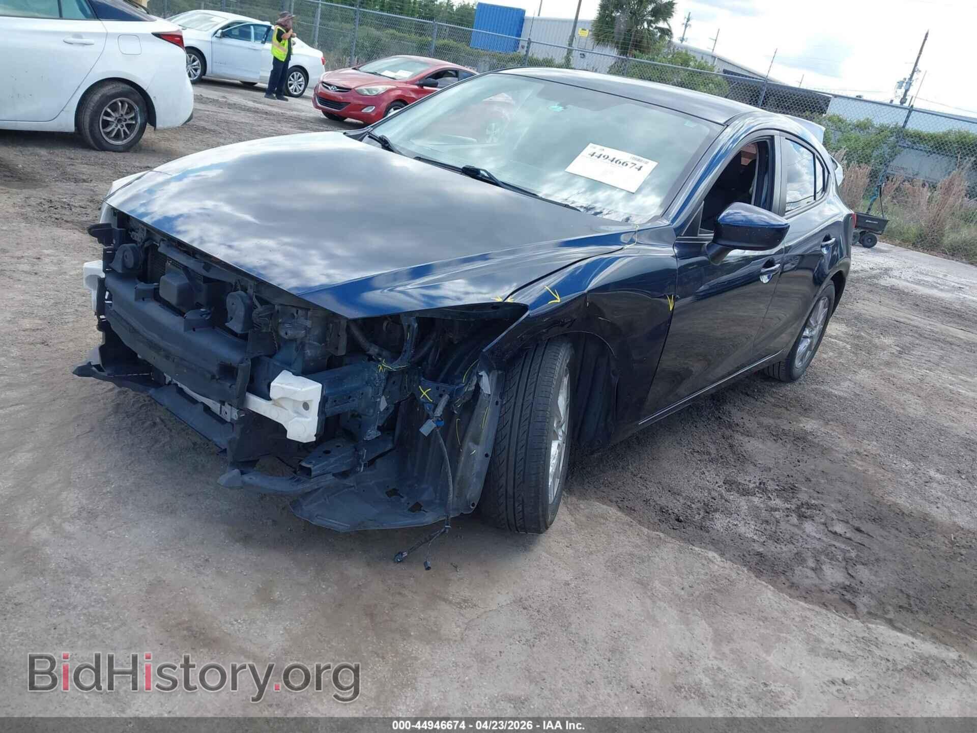 2017 MAZDA MAZDA3 - VIN: JM1BN1K73H1102537 - Фото 2